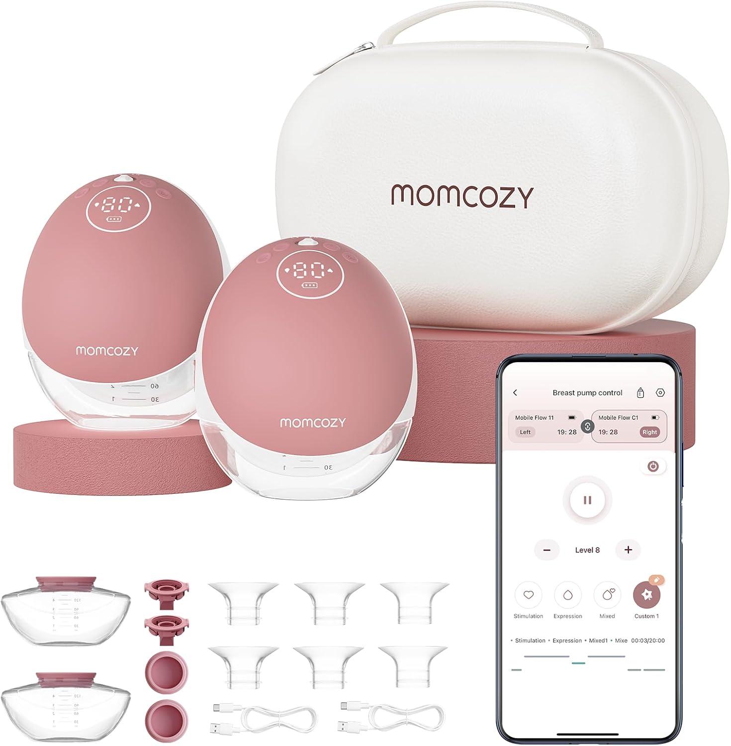 Momcozy Hands-Free Breast Pump Showdown: Comfort vs. Control