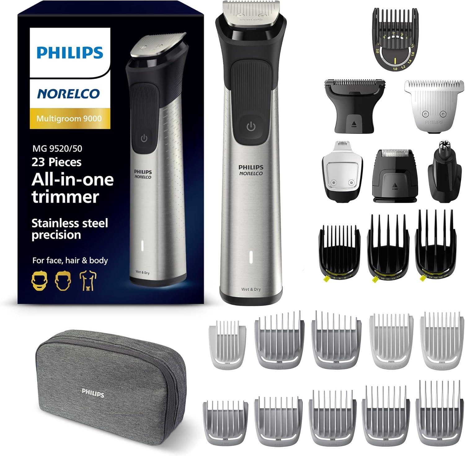 Beard trimmer showdown: MANSCAPED vs. Norelco's power play