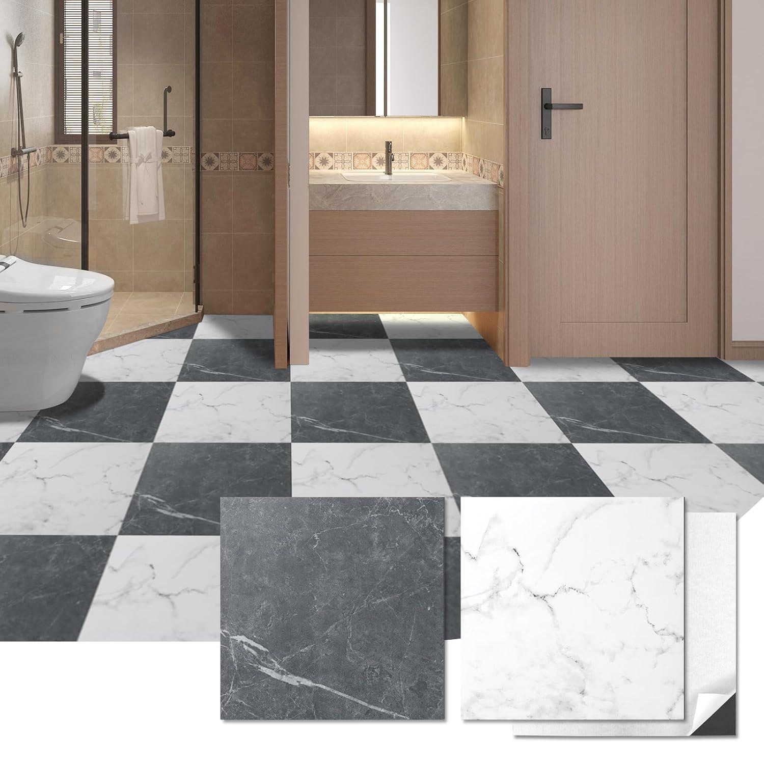 Art3d Vinyl Floor Tiles Showdown: Style Meets Waterproof Function