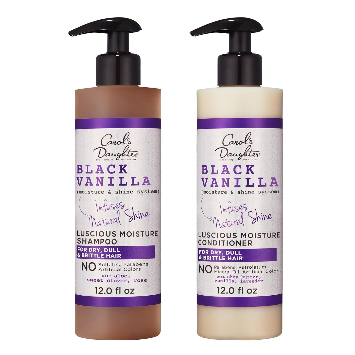 Moisturizing Marvels: Carol's Daughter Shampoo & Conditioner Showdown