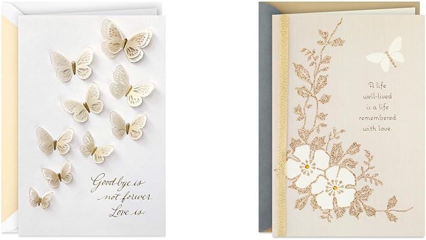 Sympathy Cards Showdown: Butterflies vs. Remembered with Love
