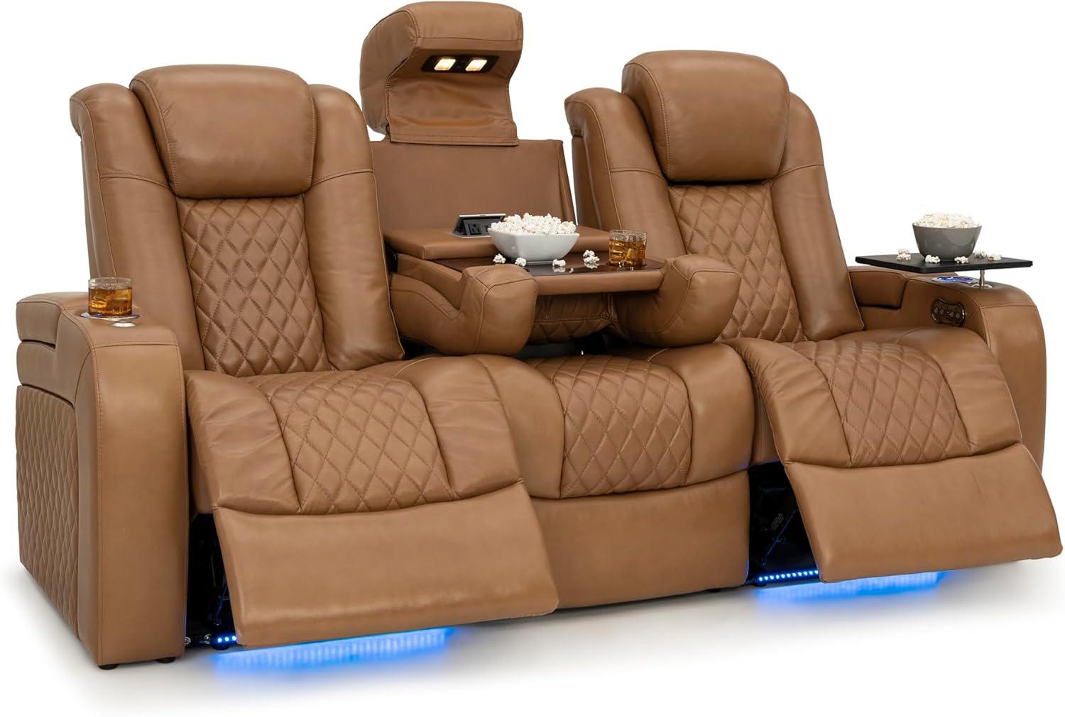 Power Recline Showdown: Unwind in Style with Seatcraft's Sofa