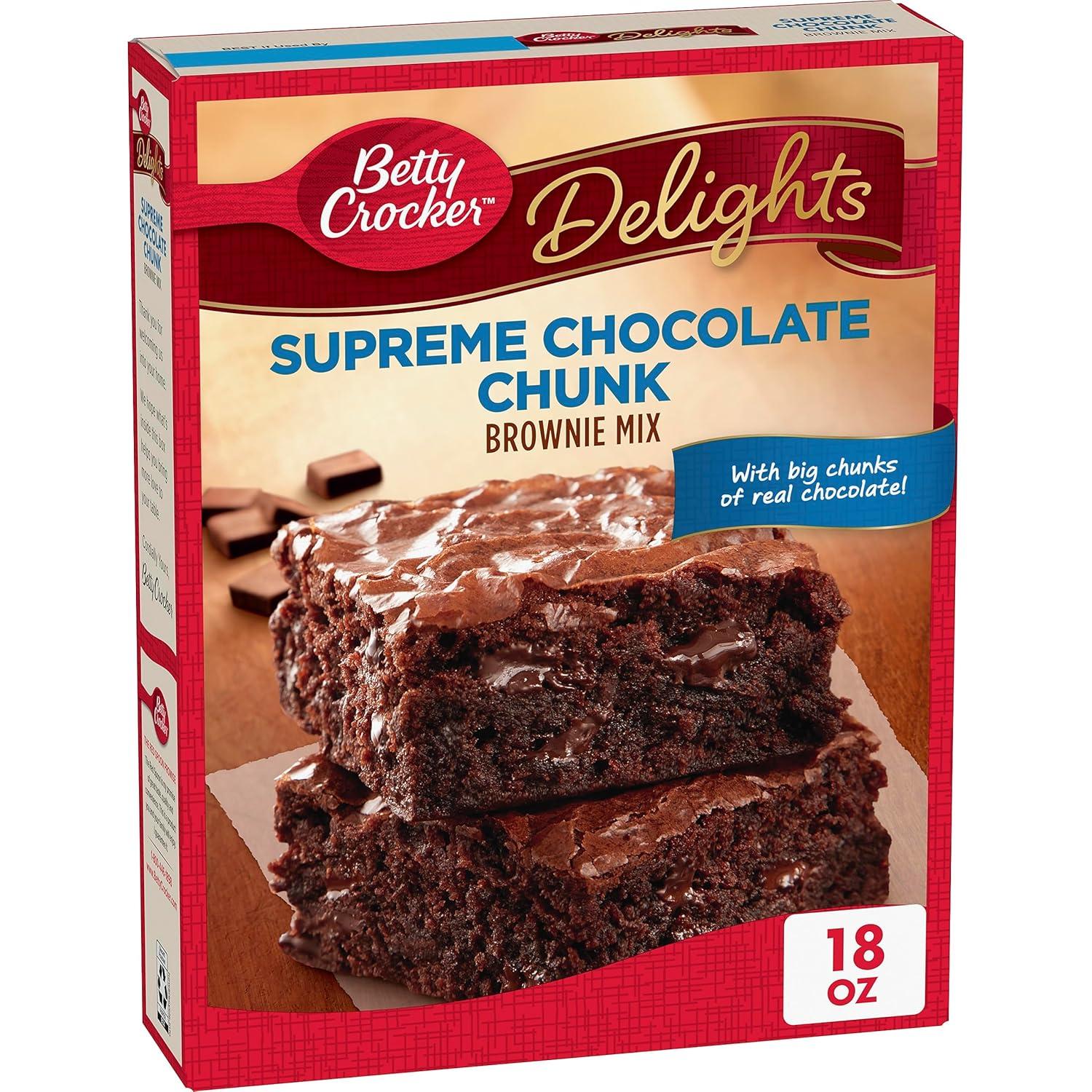 Brownie Mix Showdown: Betty Crocker's Chunky Chocolate Delight