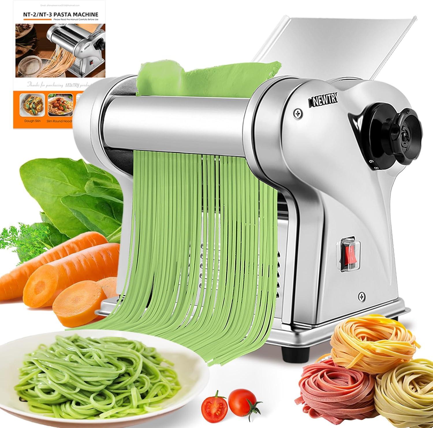 NEWTRY Electric Pasta Maker Showdown: Noodle Perfection Awaits!