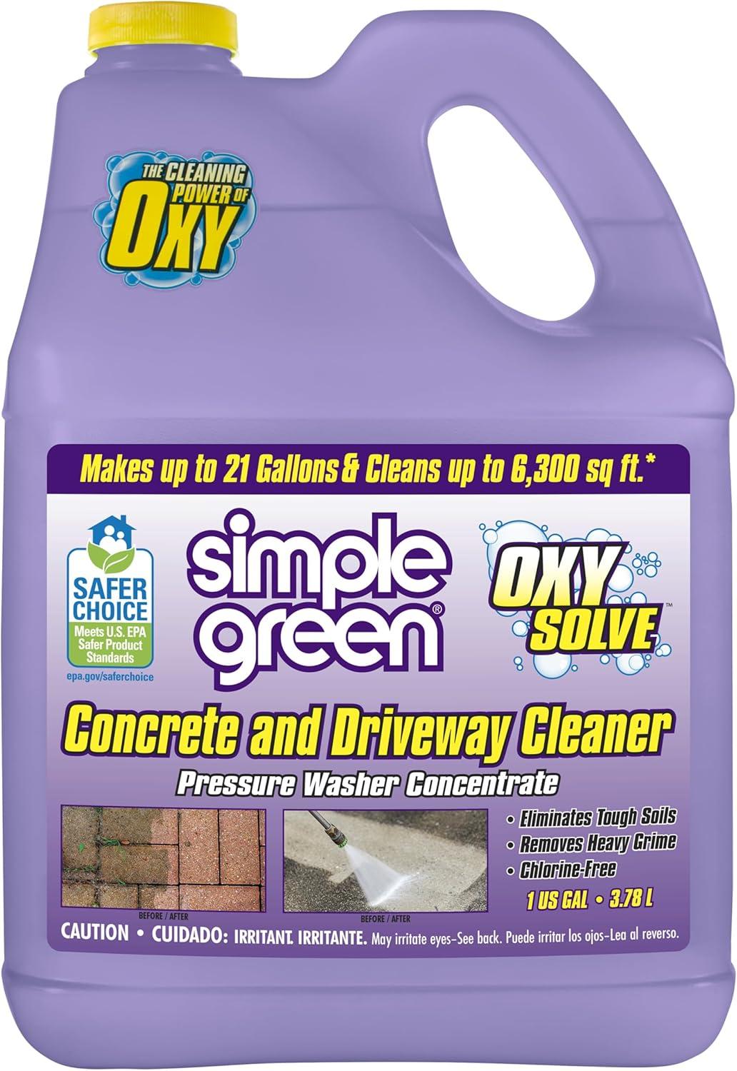 Concrete Cleaners Showdown: Simple Green vs. Mold Armor