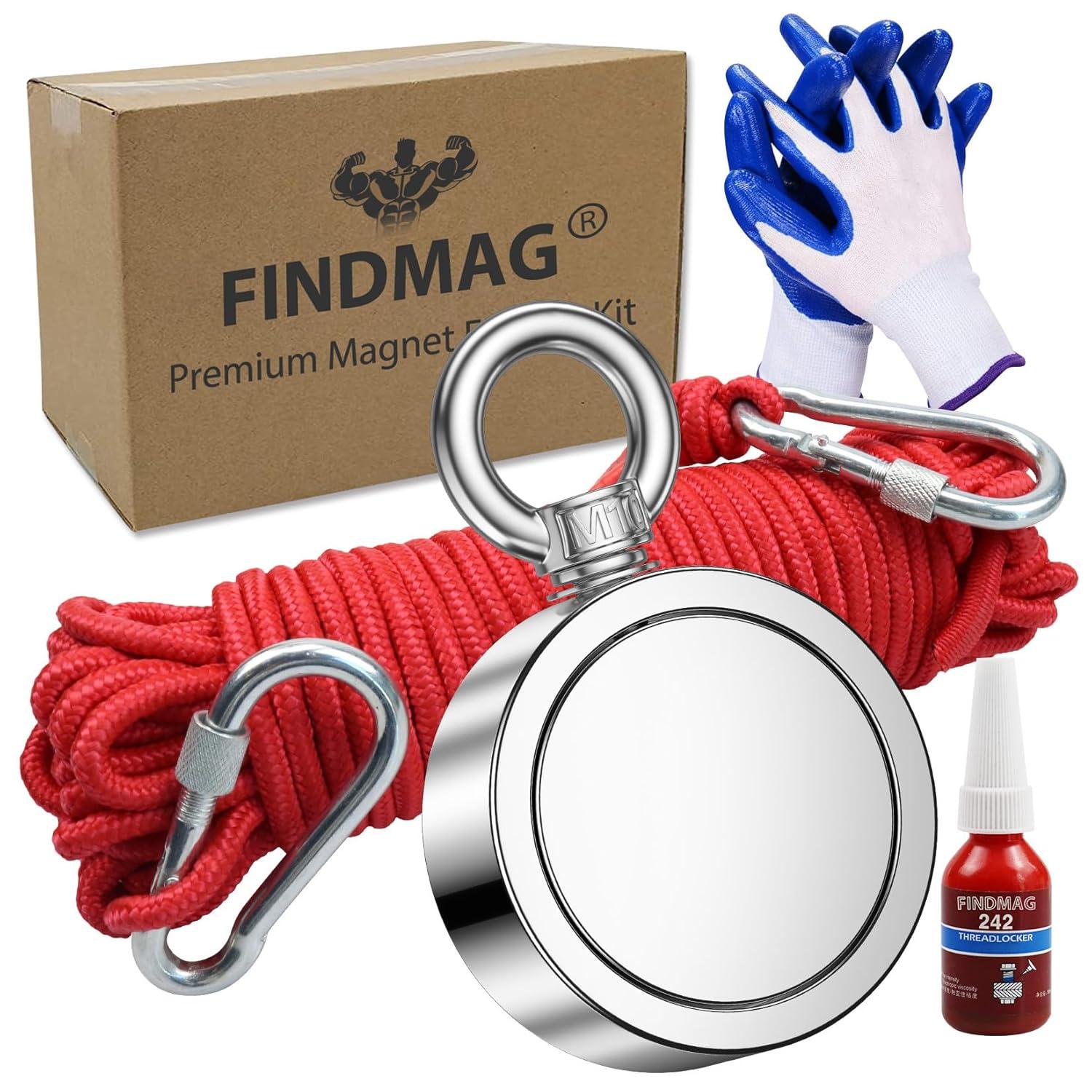 Findmag vs. the competition: fishing magnets in action!