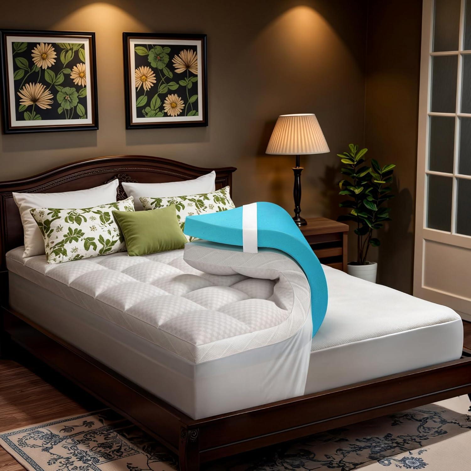 Pain Relief Showdown: Memory Foam Toppers for a Cooler Sleep