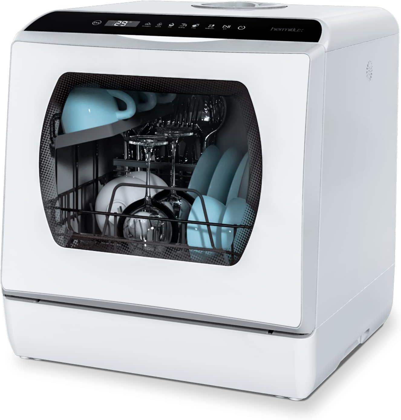 Hermitlux Dishwasher Showdown: Glass Door vs. Portability