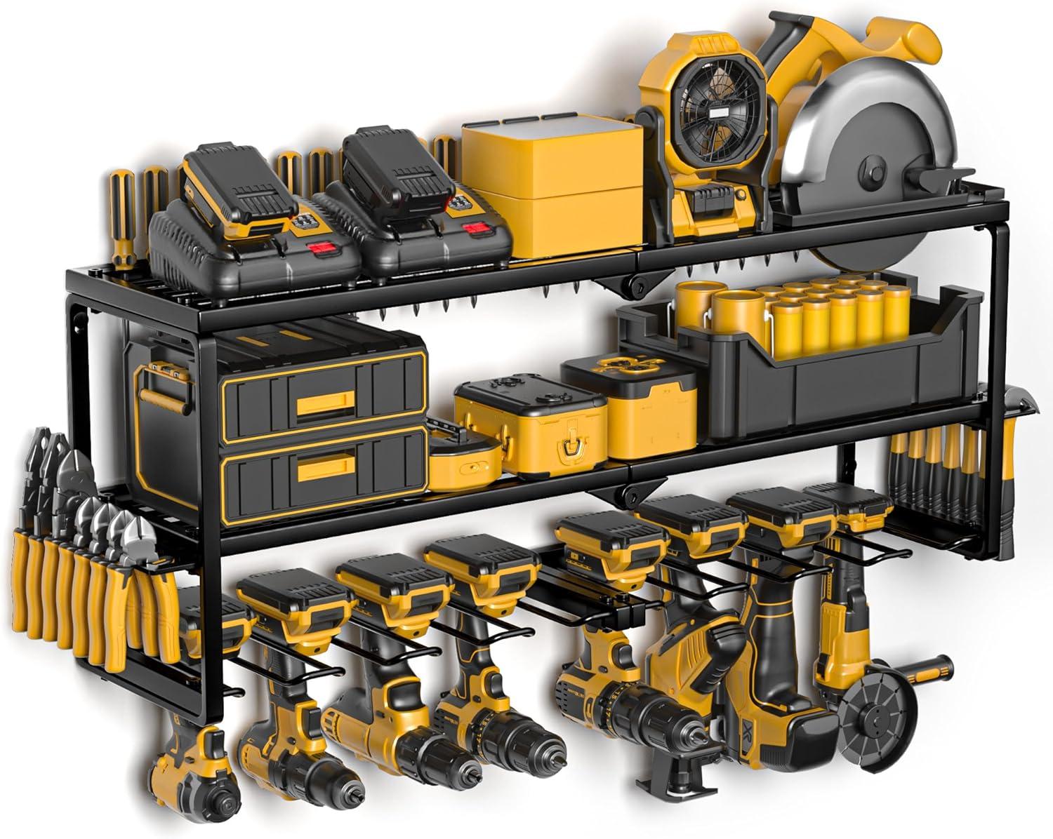 Power Tool Organizers Showdown: Wall-Mount vs. Cart Storage