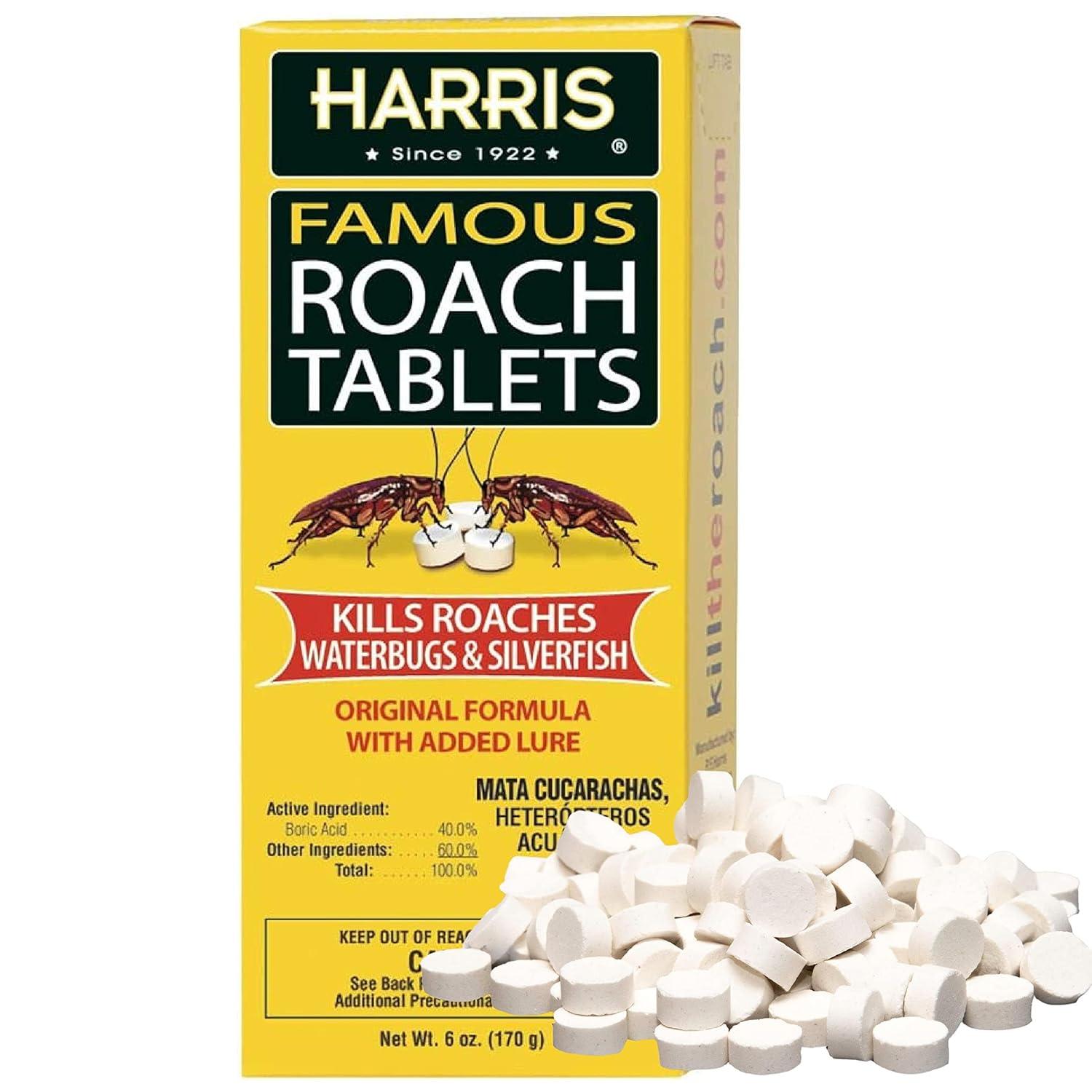 The surprising showdown of Harris Roach Killers: powder vs. tablets