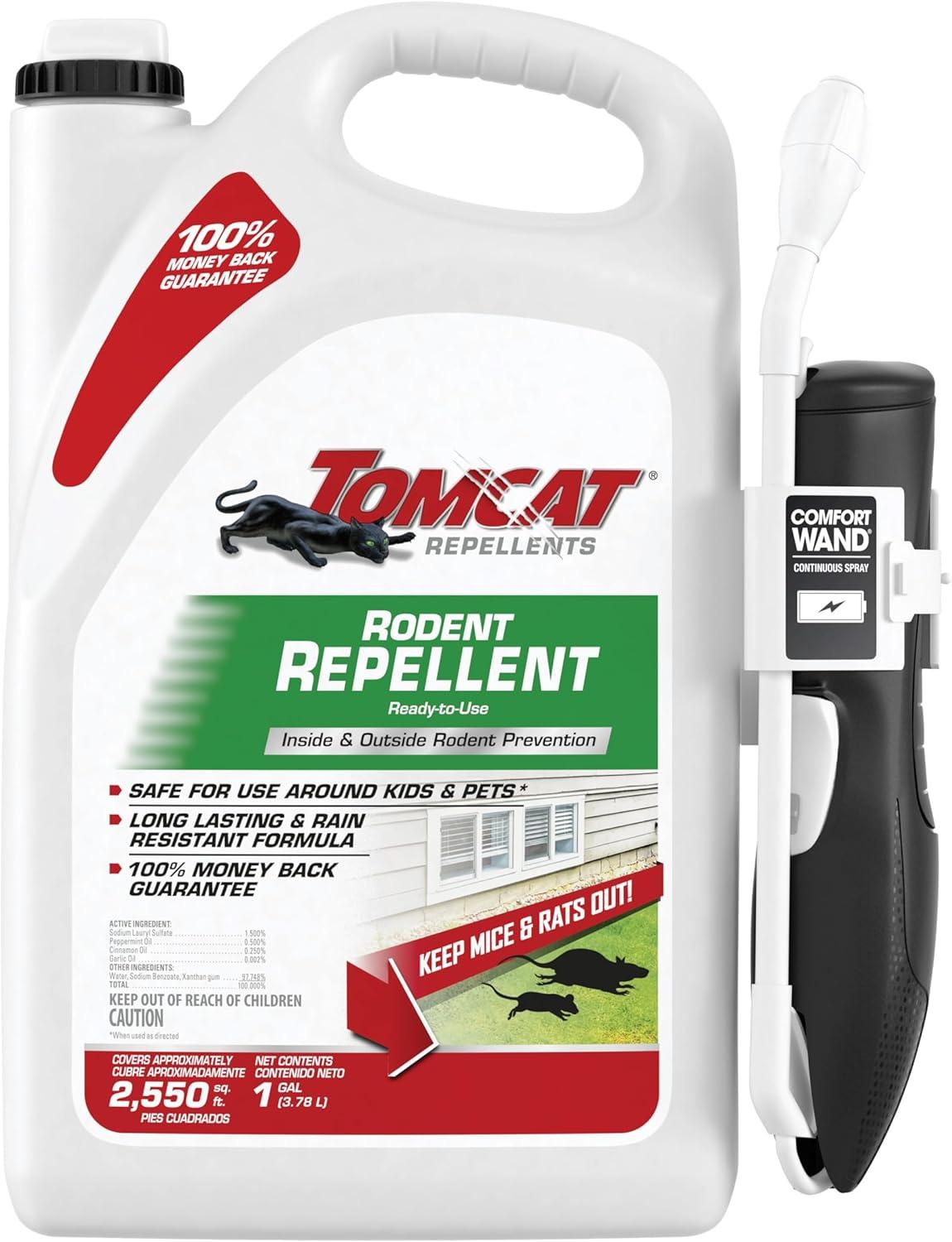 Tomcat's Rodent Repellent Showdown: Indoor vs. Outdoor Use