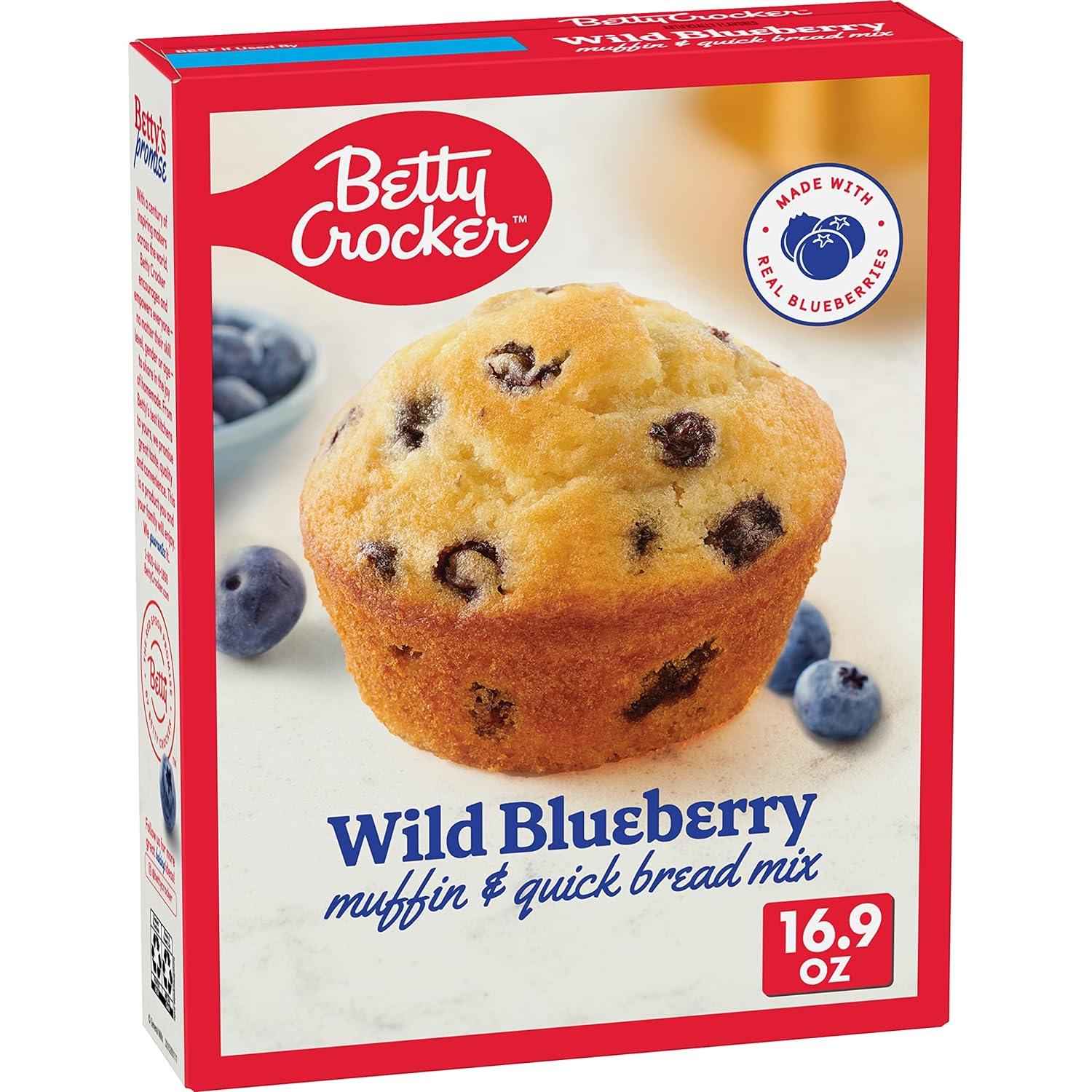 Betty Crocker Wild Blueberry Muffins: Bakery Taste at Home