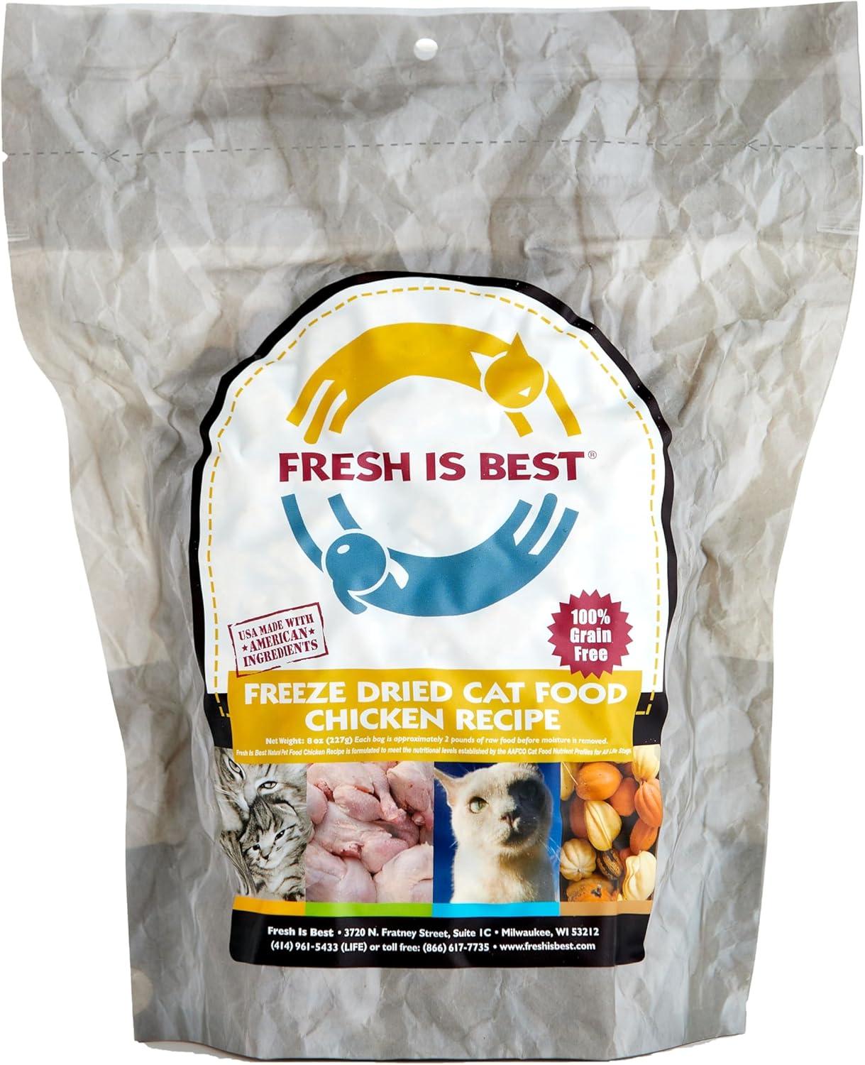 Freeze Dried Cat Food Showdown: Freshness vs. Convenience