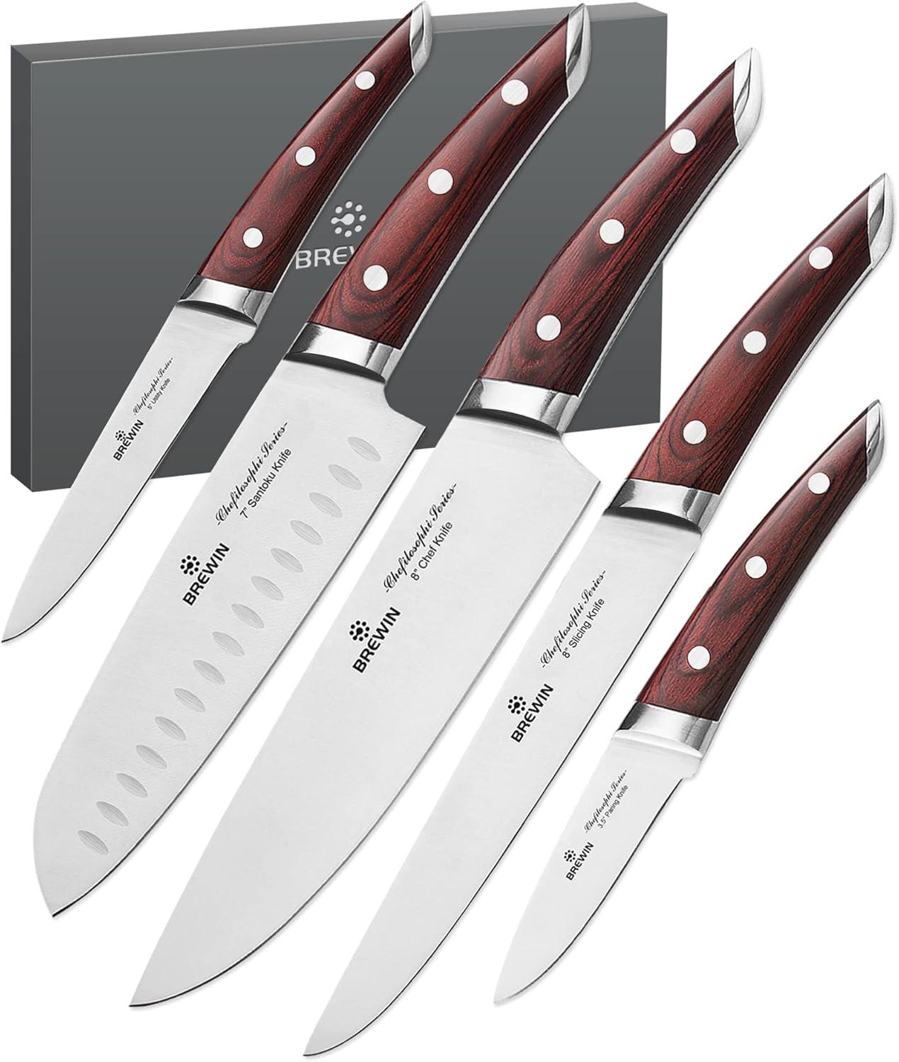 Surprising Showdown: Chef Knife Set's Edge for Home Cooks!