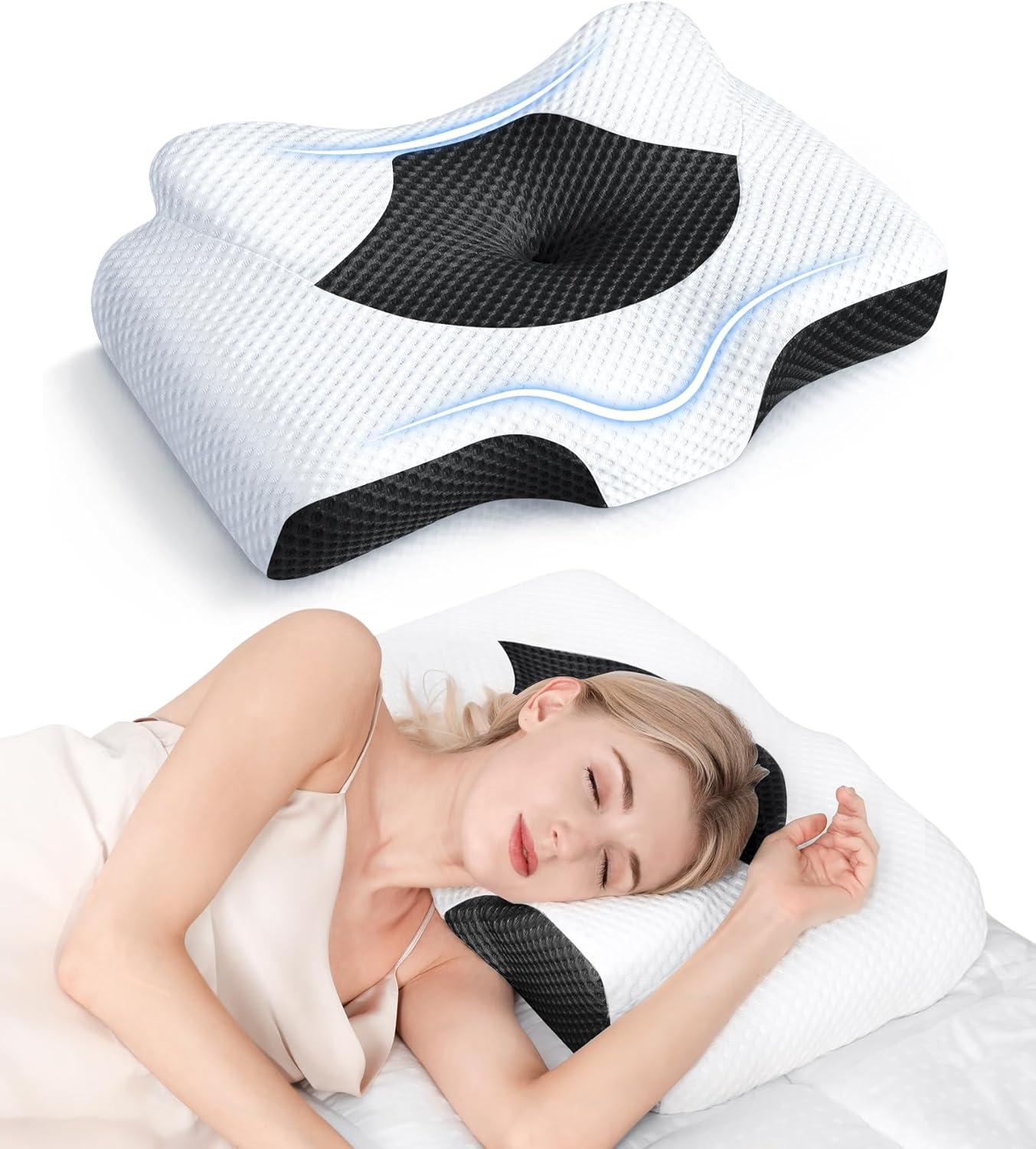 Neck Pillows Showdown: Cool Comfort vs. Ergonomic Support