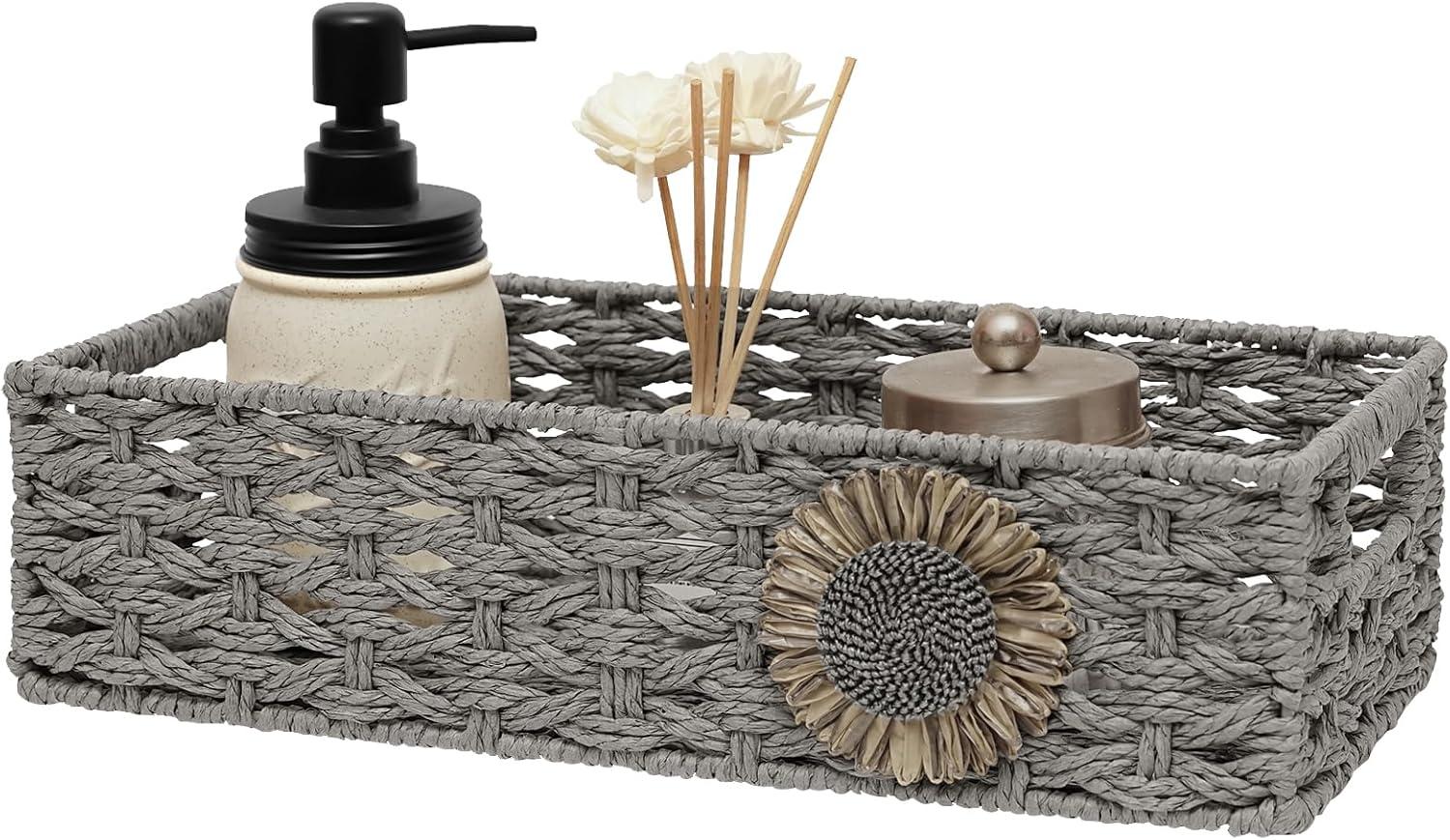 Bathroom Ease Showdown: Stylish Baskets vs. Smart Tools