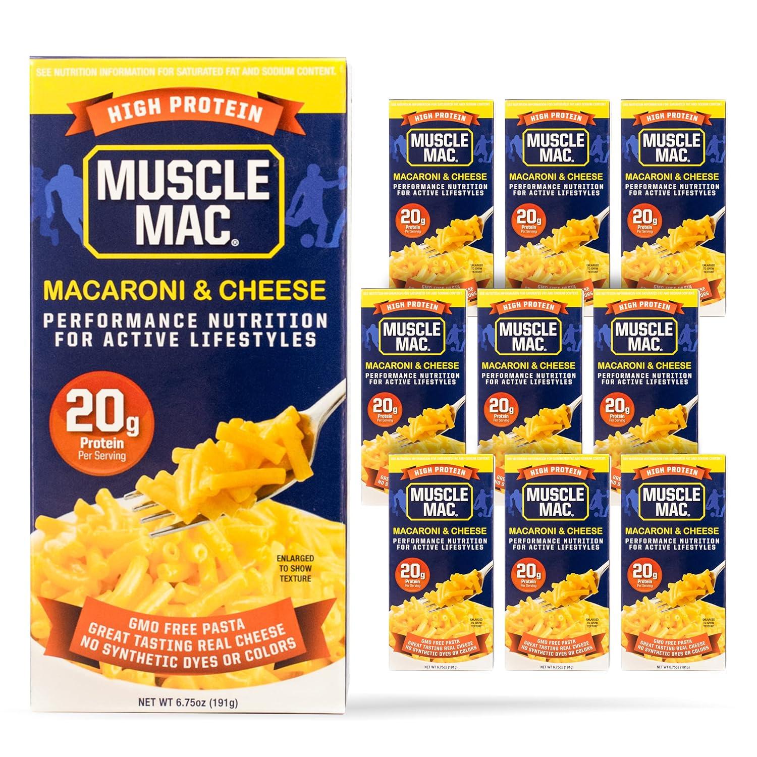 High-Protein Mac & Cheese: Muscle Mac vs. Kraft Showdown
