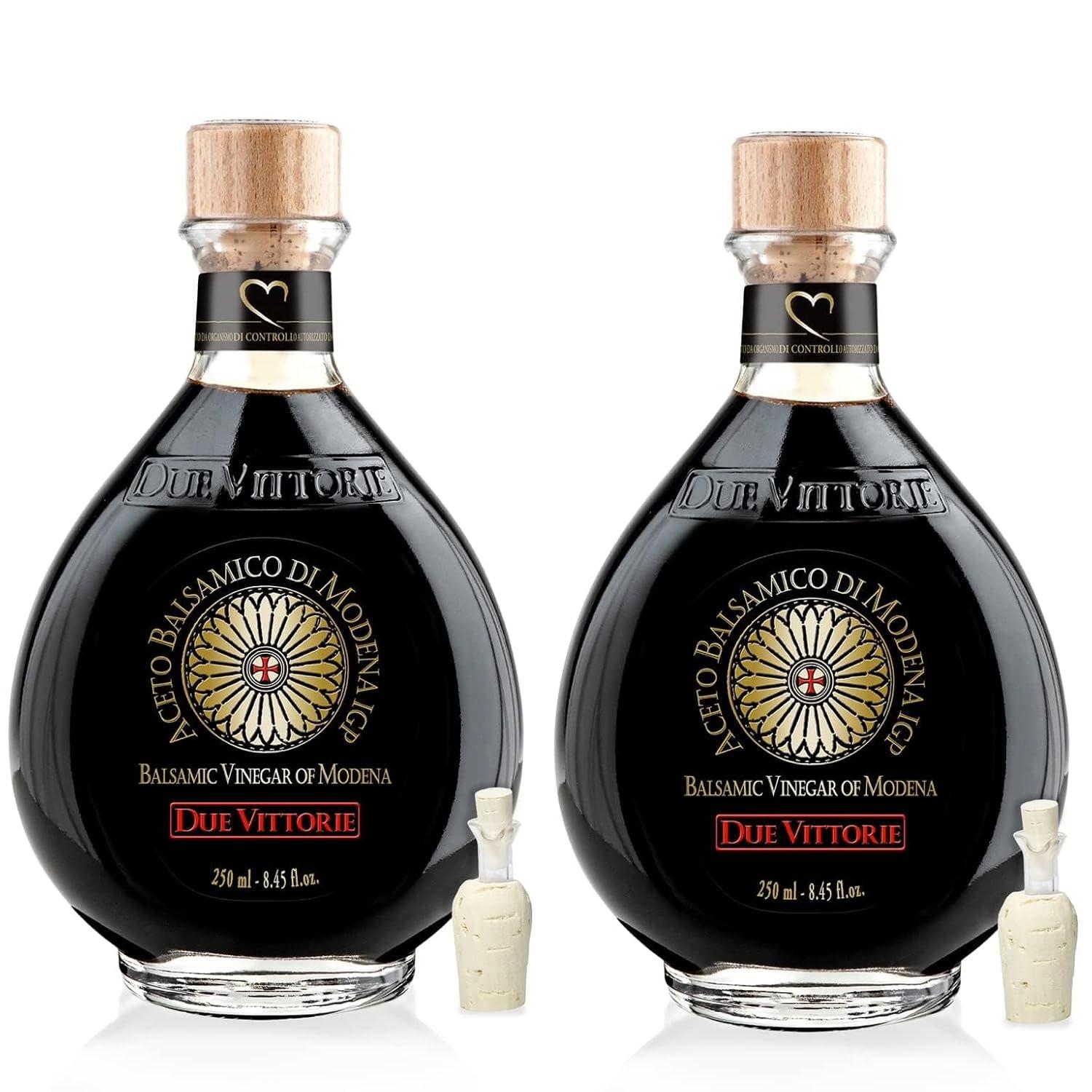 Flavor Showdown: Giusti vs. Due Vittorie Balsamic Vinegars