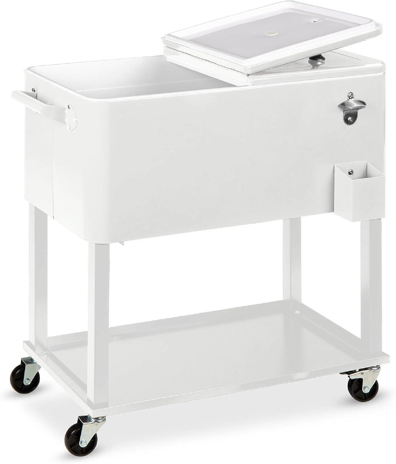 Steel rolling coolers showdown: chill and serve in style
