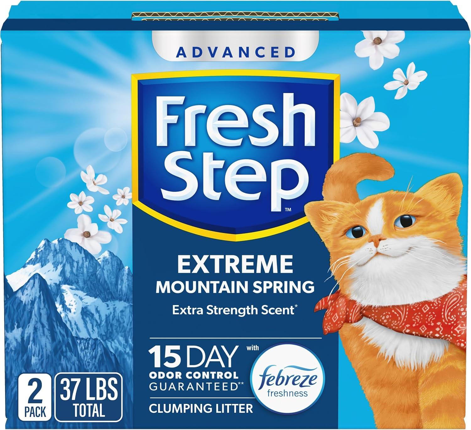 Fresh Step Cat Litter Showdown: Odor Fighting vs. Freshness