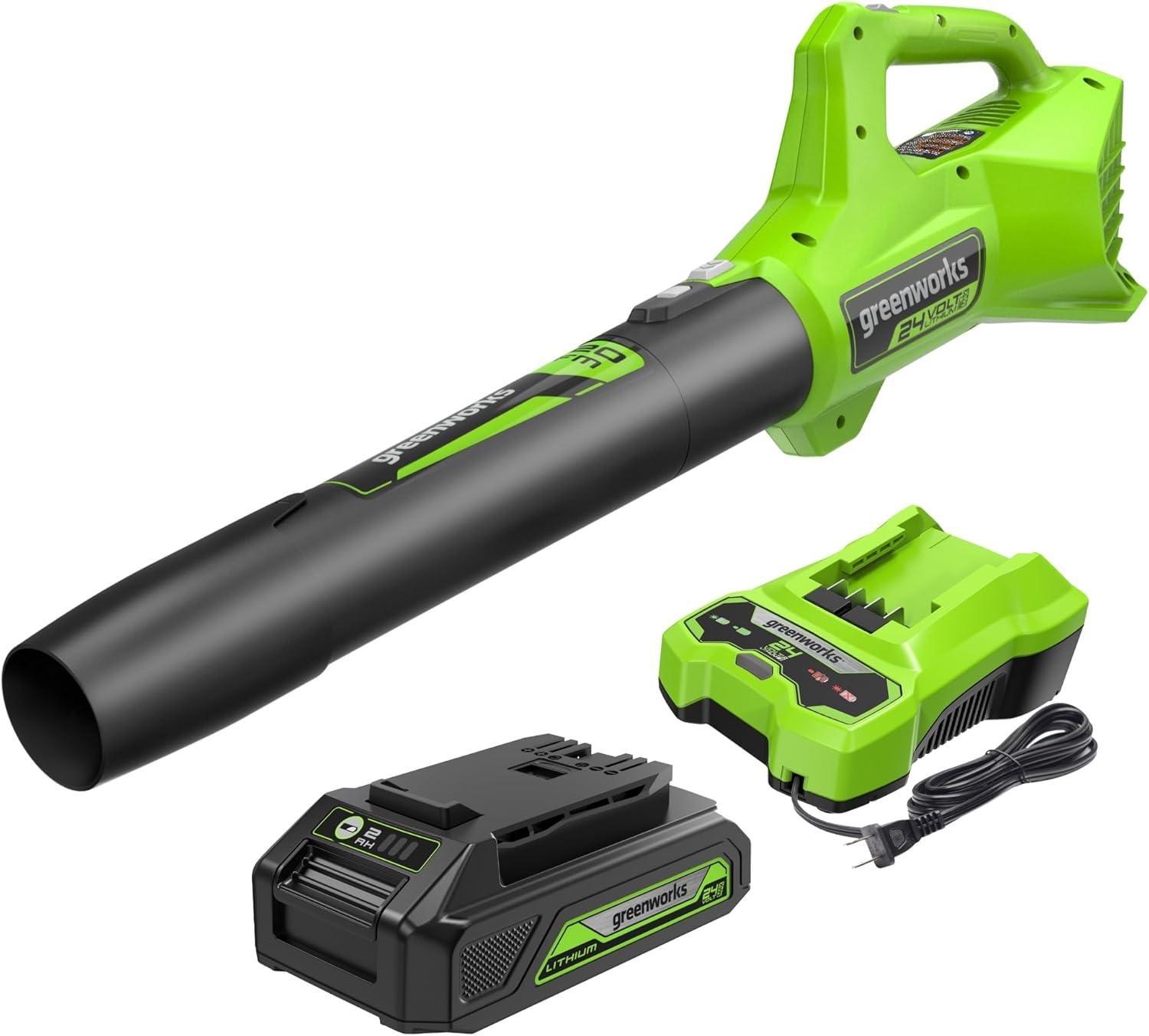 Greenworks Leaf Blower Showdown: Power Meets Portability