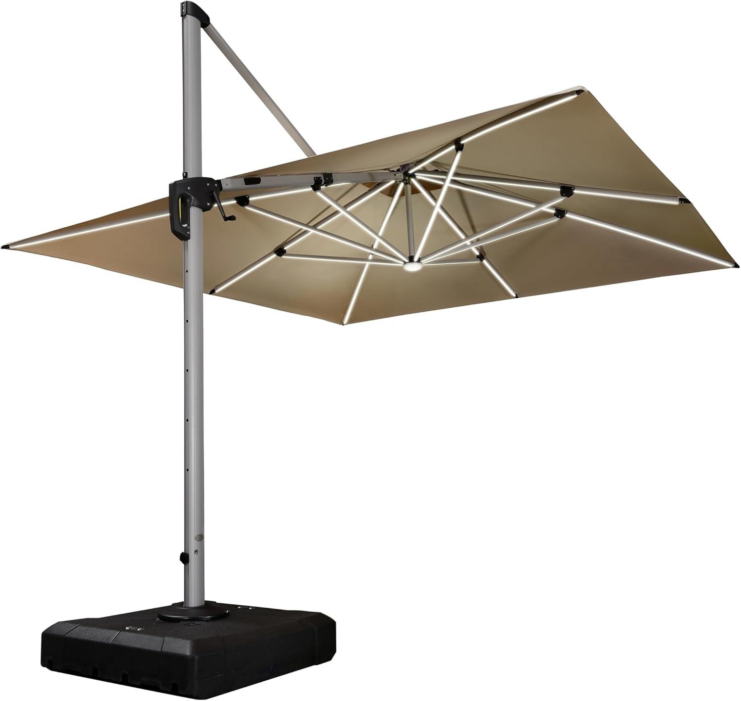 Patio Umbrella Showdown: Can Beige Beat the Elements?