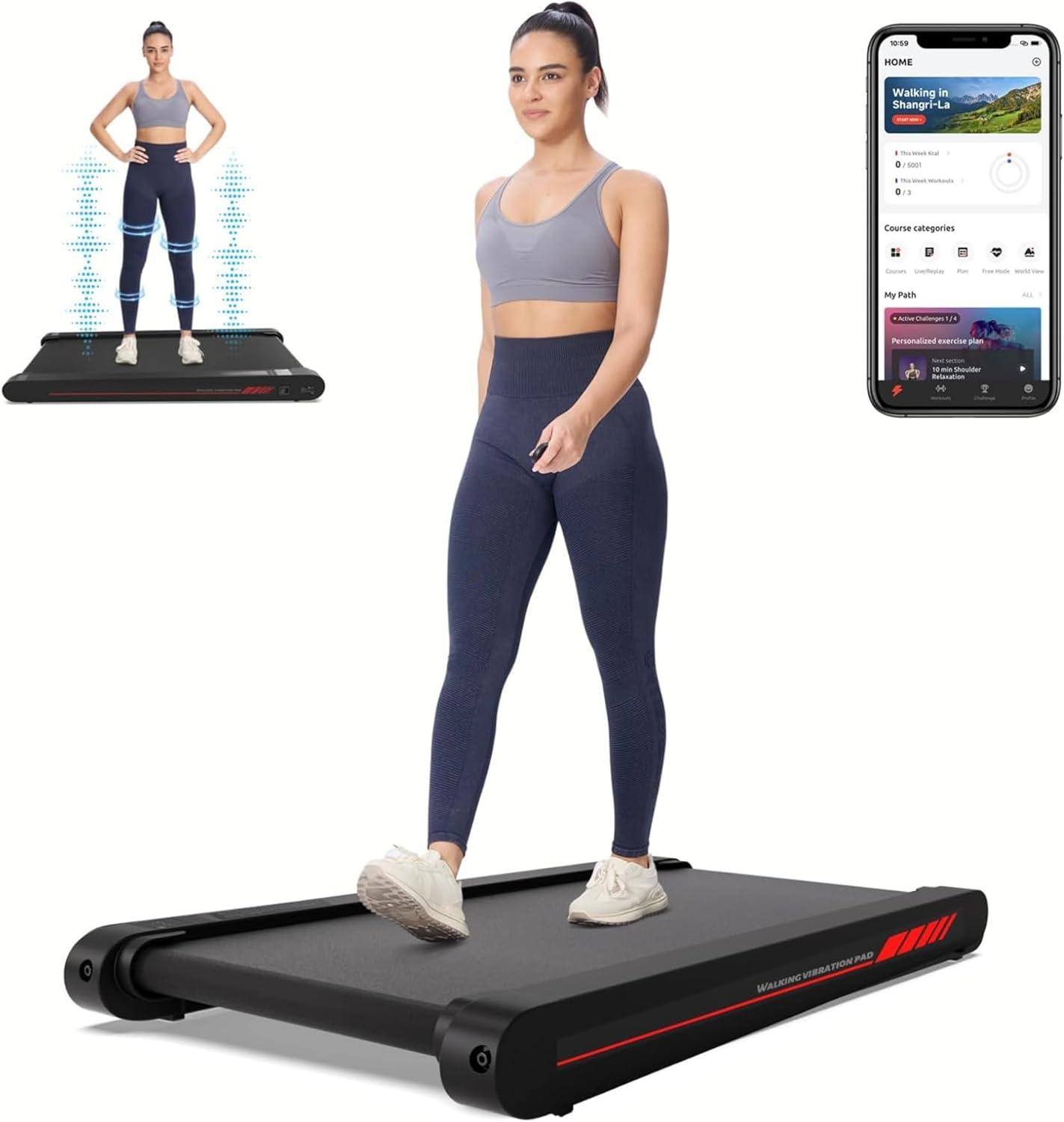 Walking Treadmills Showdown: Incline Versus Vibration Gains