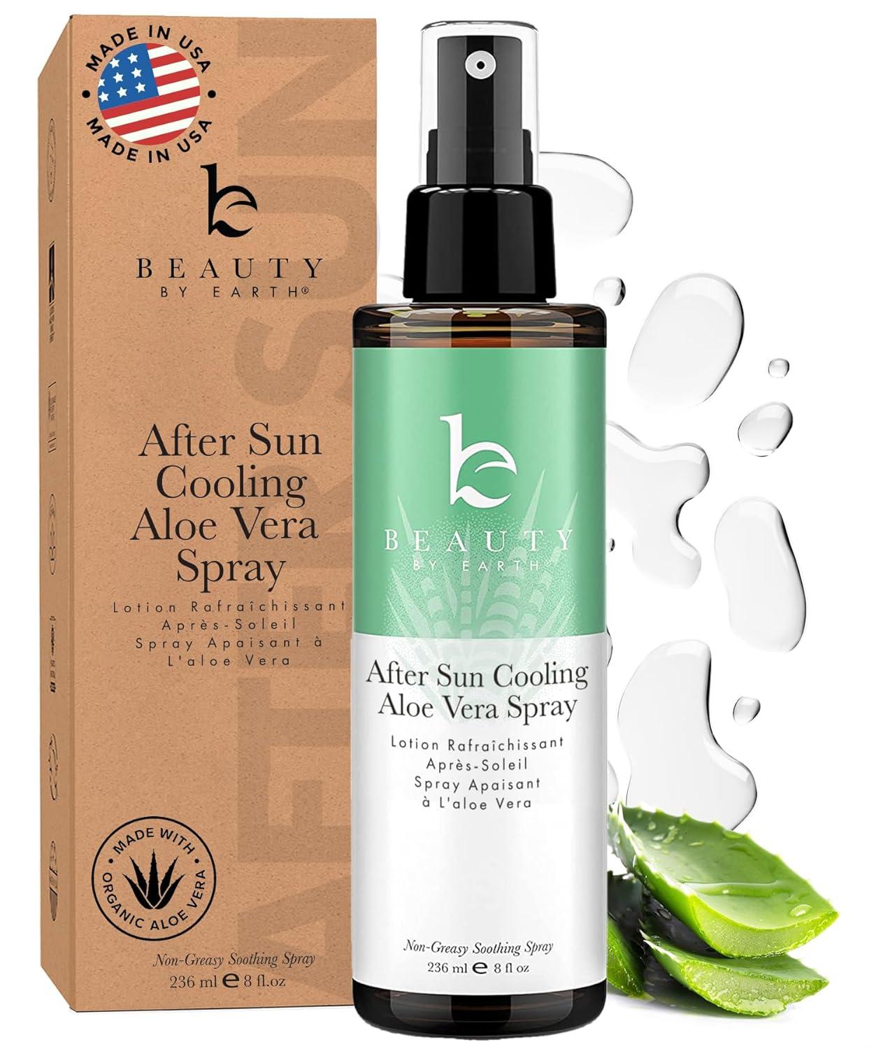 After Sun Cooling Aloe Spray: Is Organic Always Better?