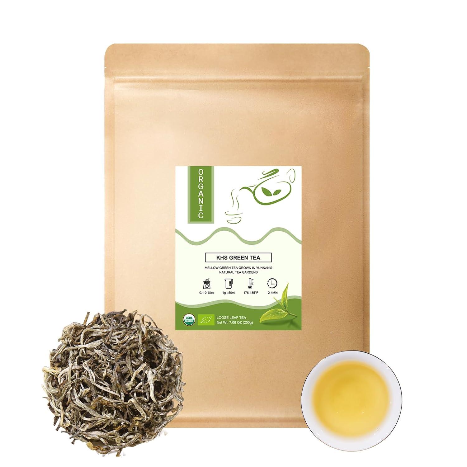 Discover the Surprising Elegance of Organic Green Tea Leaves