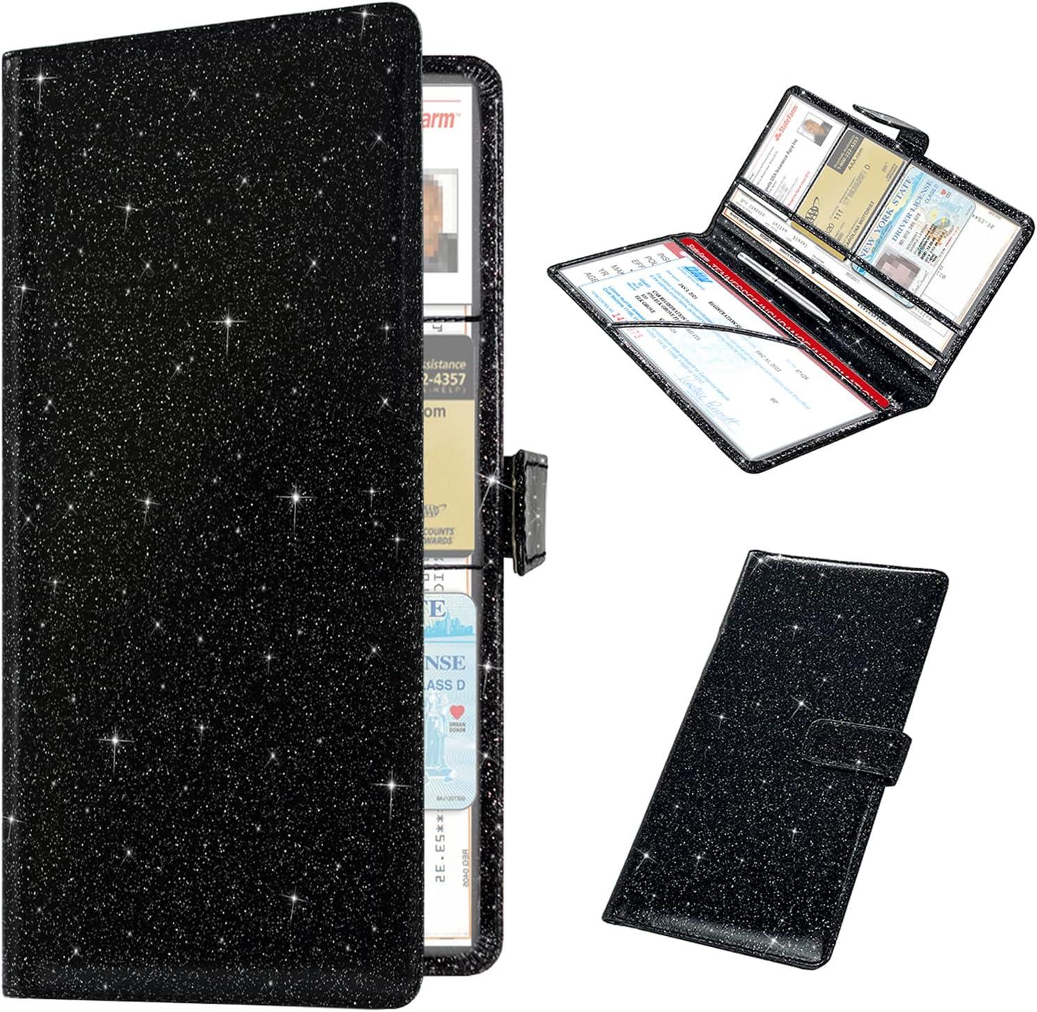 Surprising Car Document Holders: Glitter & Organization Fit?