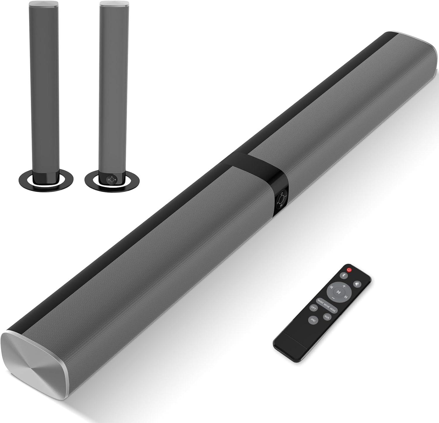 Sound Bar Showdown: 90W Power vs. Saiyin's Subwoofer Magic