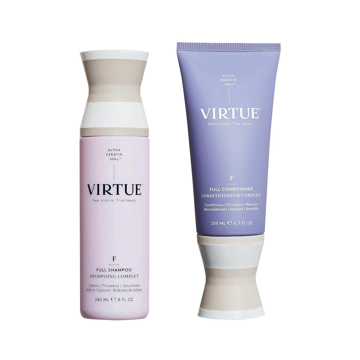Thickening Shampoo Showdown: Virtue's Secret to Volume