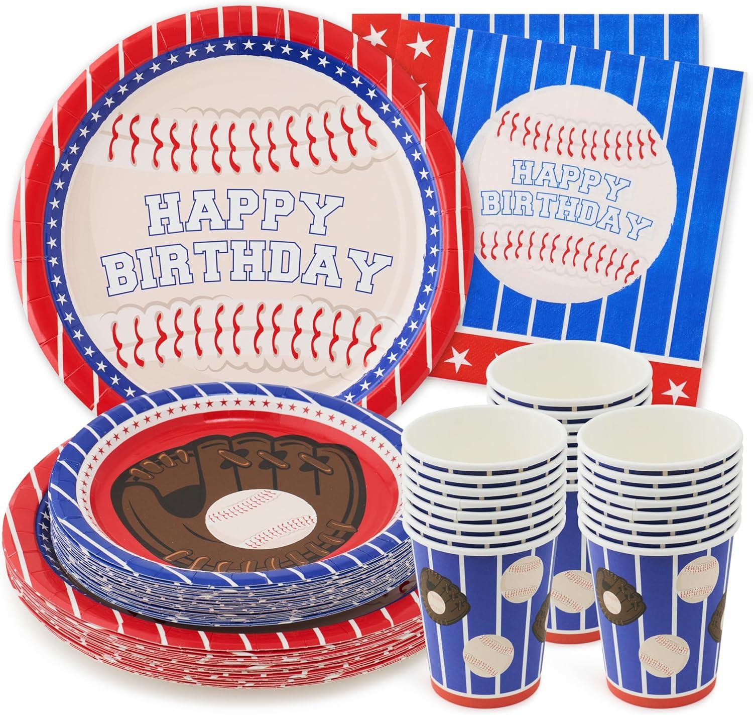Baseball Party Showdown: Plates and Cups That Wow Guests