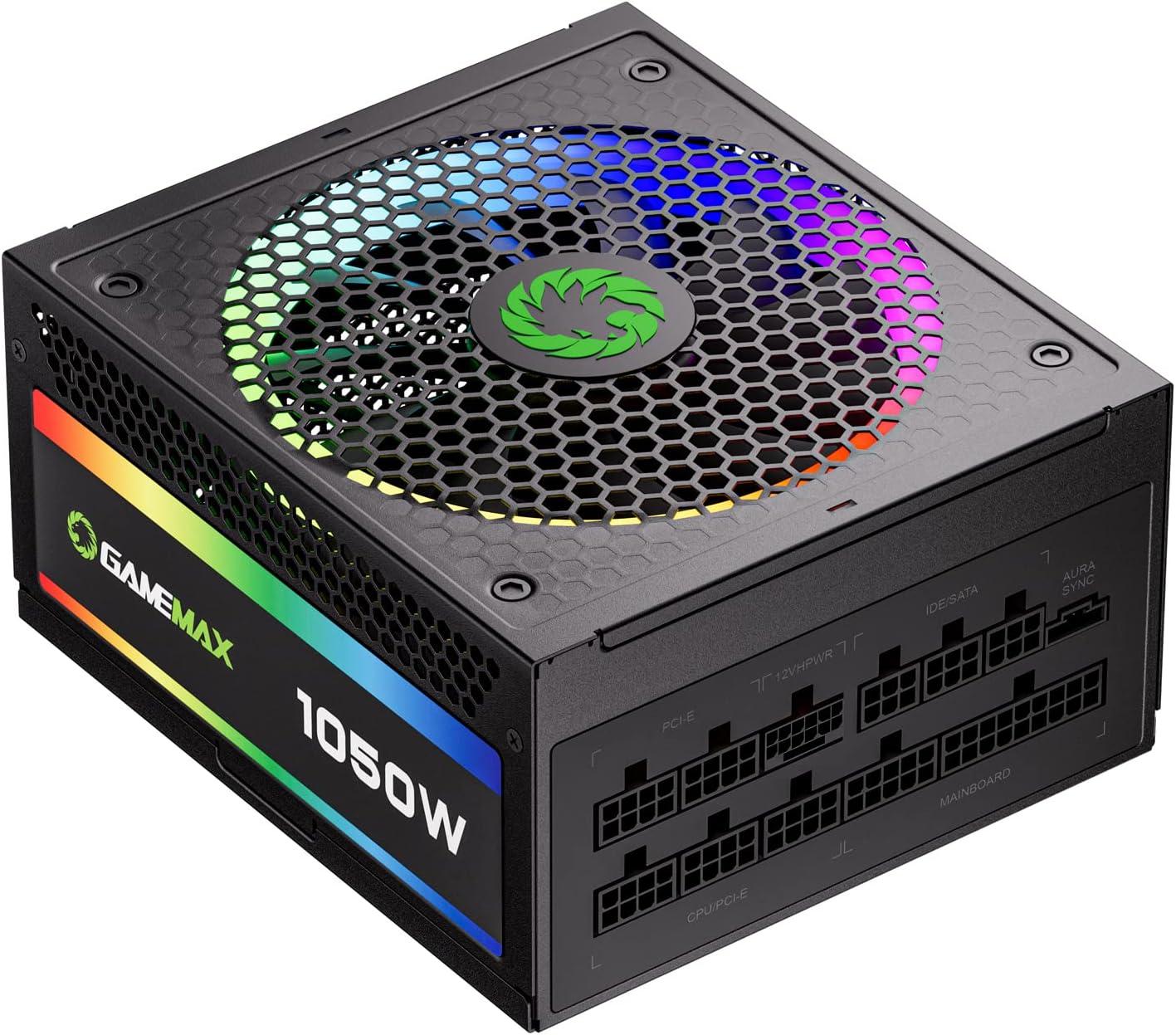 RGB Showdown: GAMEMAX 1050W Meets Gaming Power Needs!