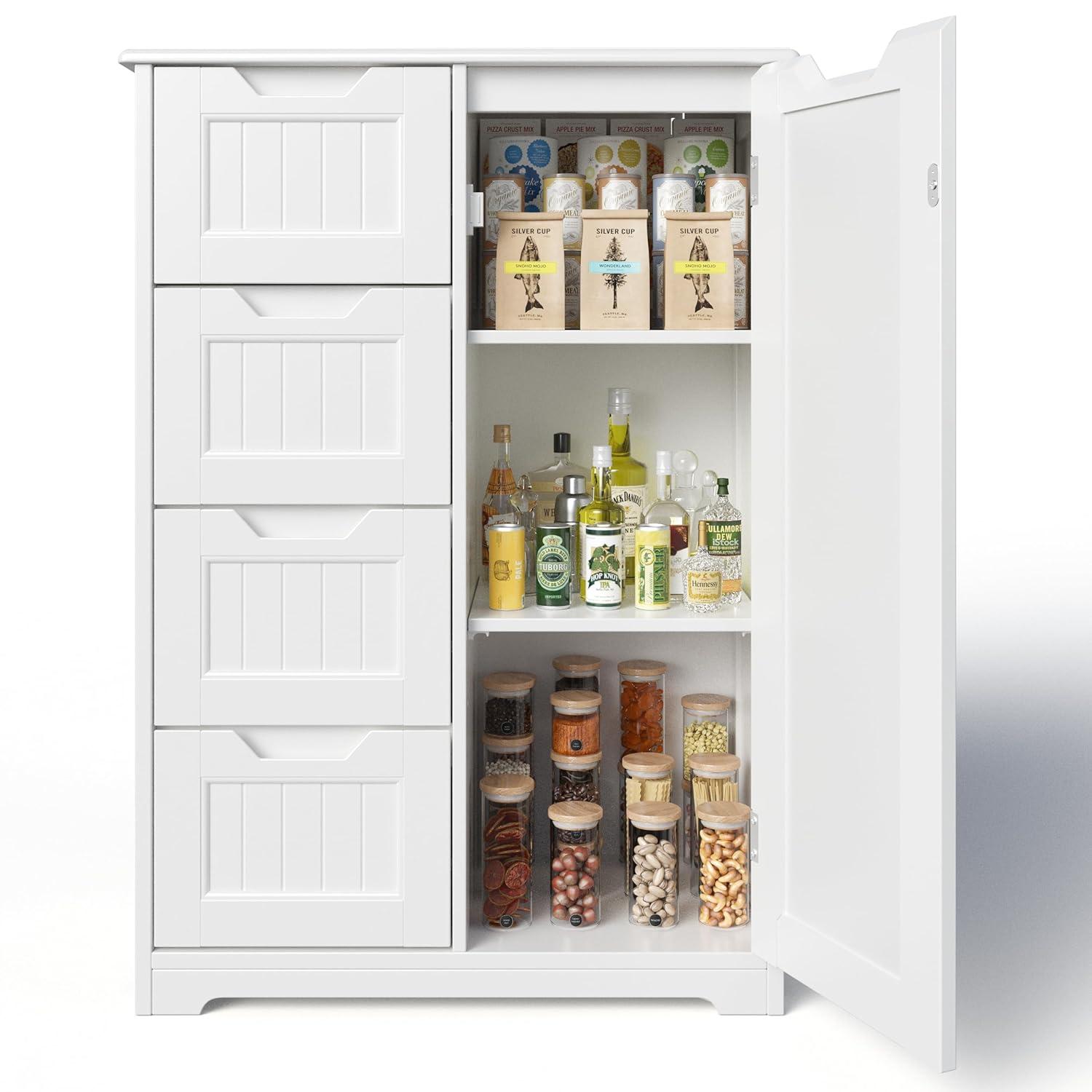 Kitchen Storage Showdown: Pantry Cabinet vs. Bathroom Bliss