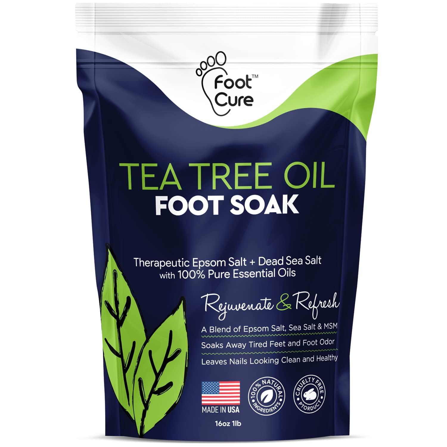 Tea Tree Oil Foot Soak Showdown: Athletes' Relief vs. Spa Care