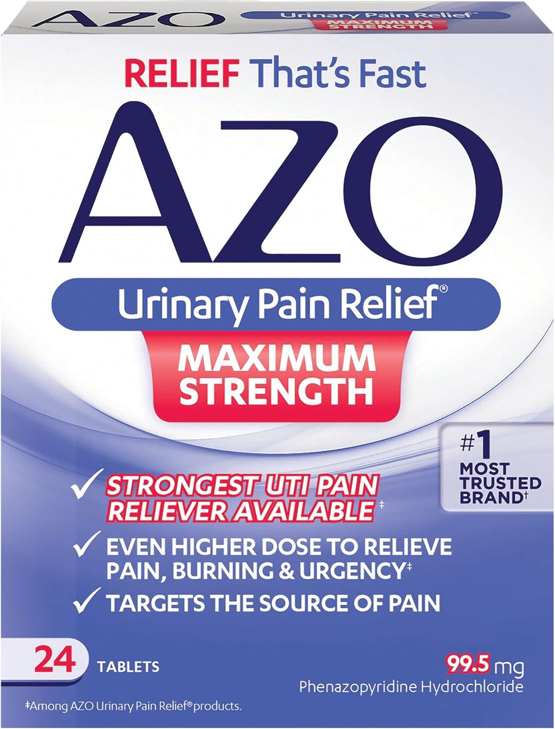 AZO Urinary Pain Relief Showdown: Fast Relief vs. Trust