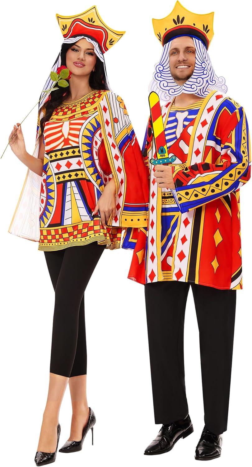 King and Queen Showdown: Get Funny with Couples Costumes!
