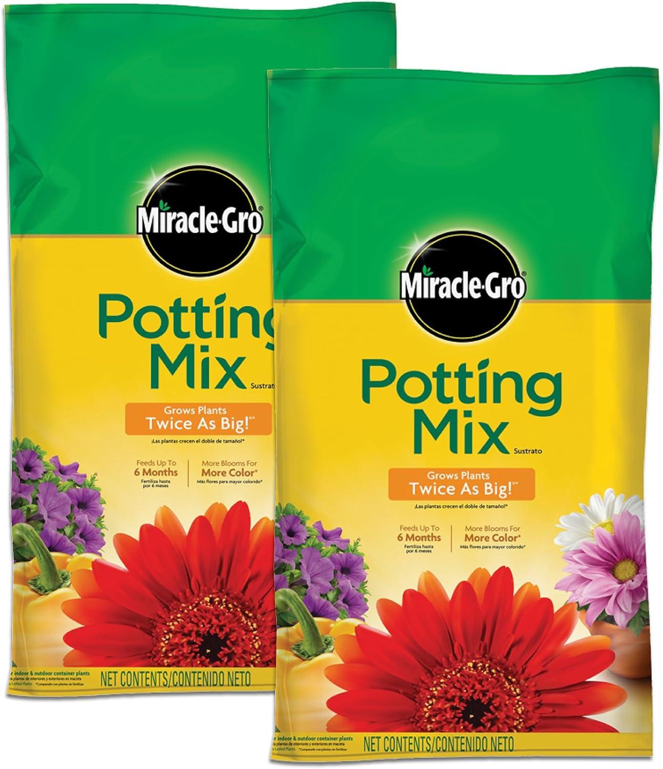 Container Plant Showdown: Burpee vs. Miracle-Gro Mixes