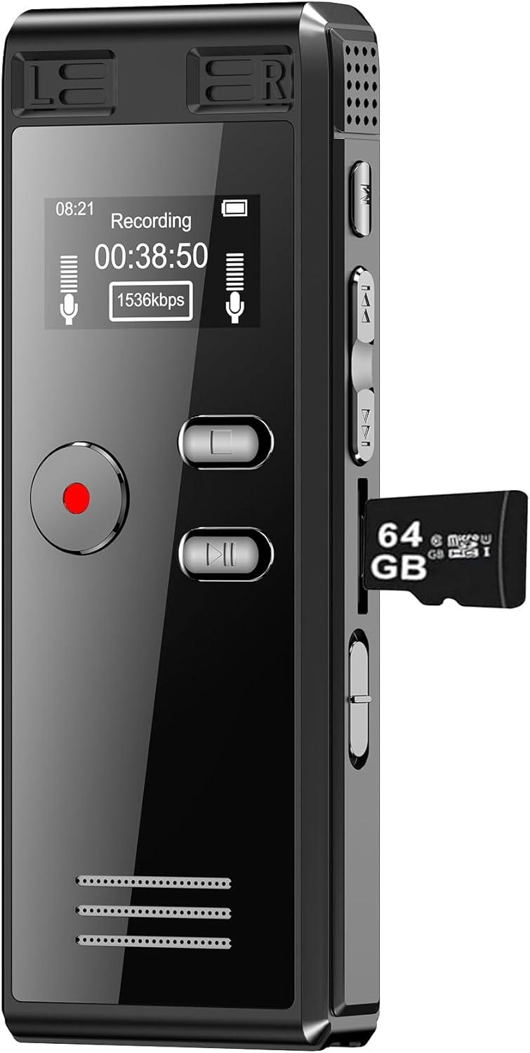 Voice Recorders Showdown: 64GB HD Quality vs. Battery Life