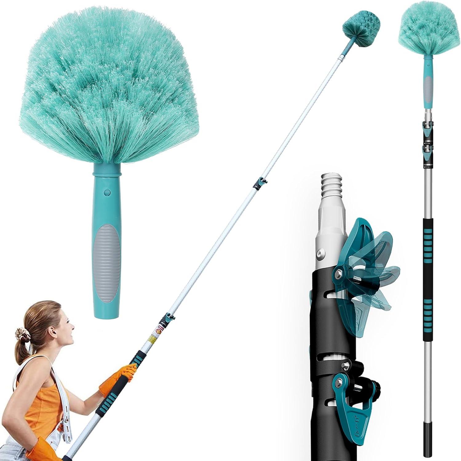 Extending Your Reach: Cobweb Dusters vs. Microfiber Tools Showdown