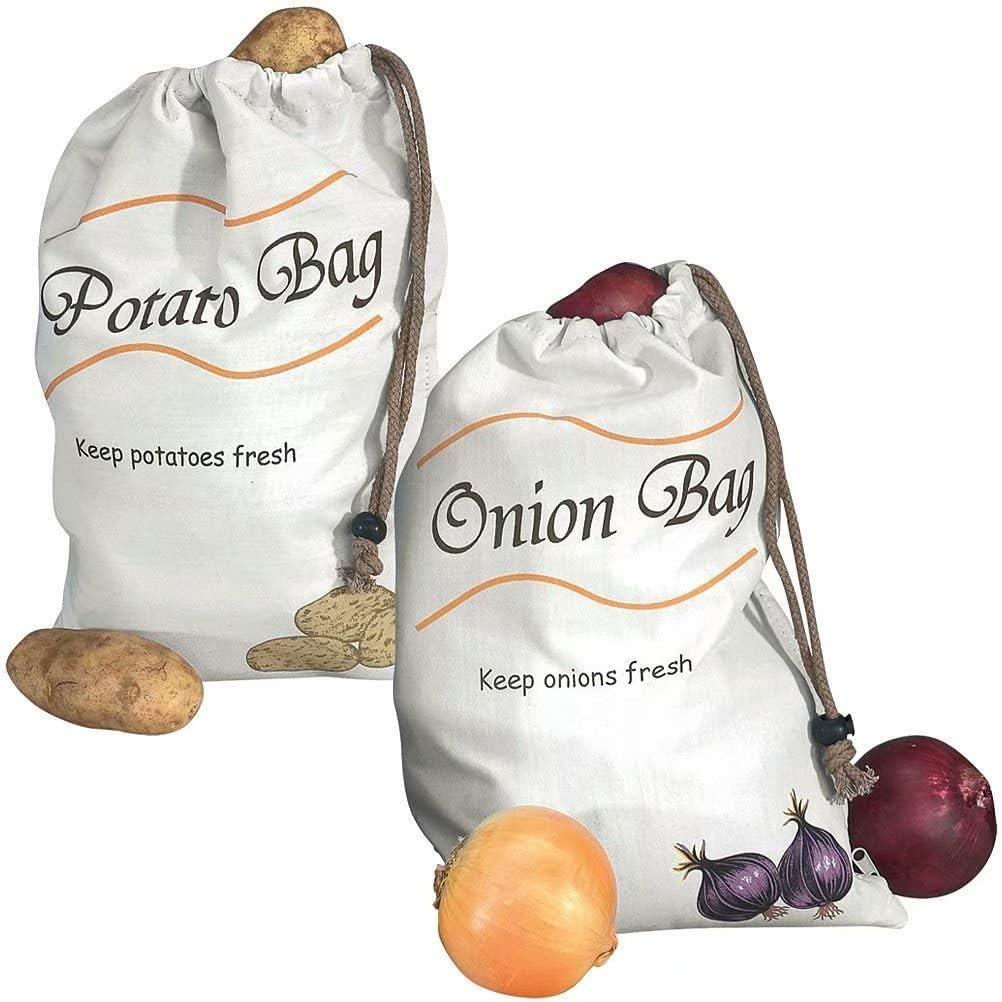 Potato & Onion Storage Showdown: Tupperware vs. Burlap Baskets