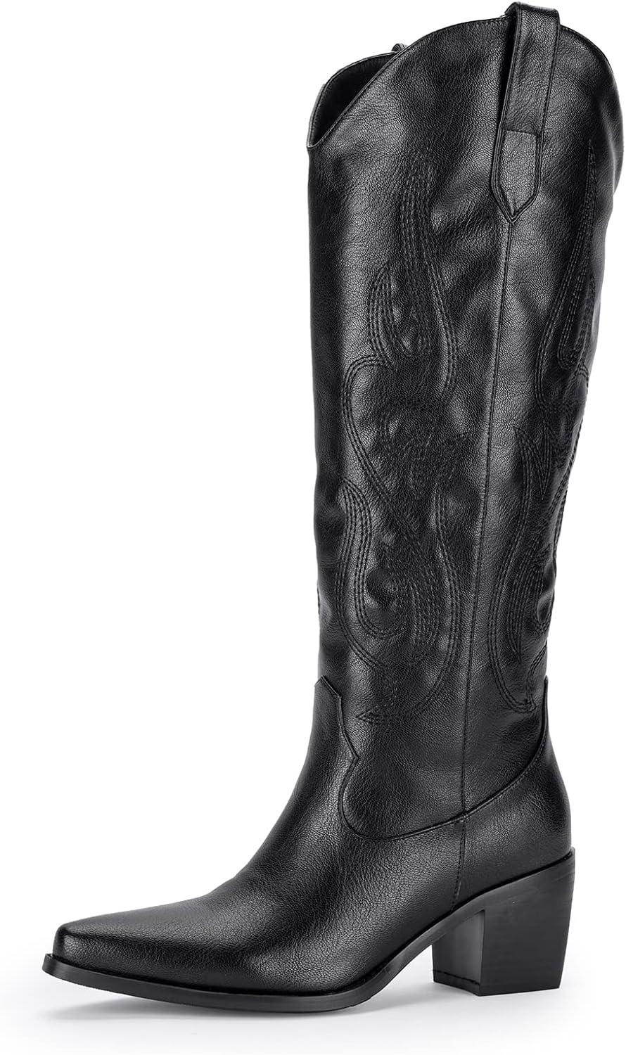 Fall's Surprising Showdown: Knee High Cowboy Boots for Women