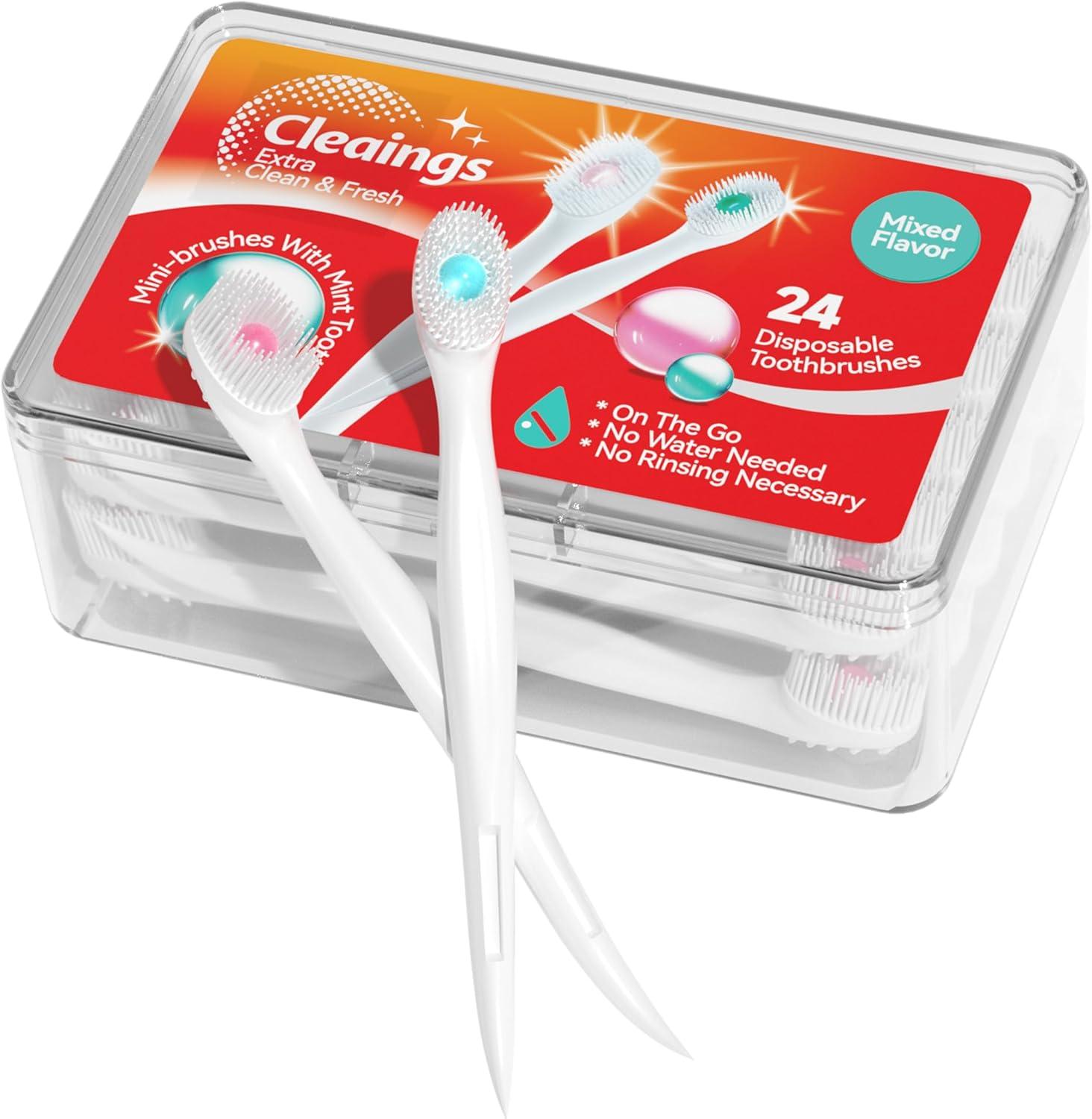 Travel Toothbrush Showdown: Wisp vs. Cleaings vs. Mouthwatchers