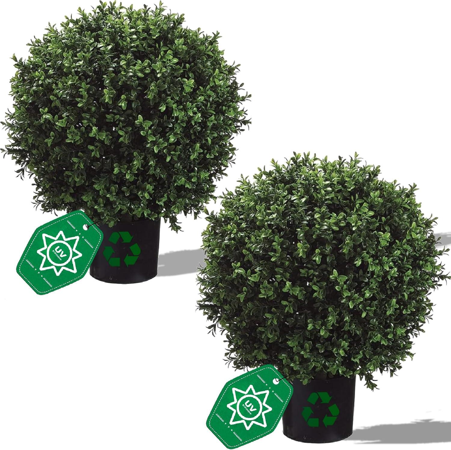 Artificial Boxwood Trees Showdown: Beauty Without the Hassle