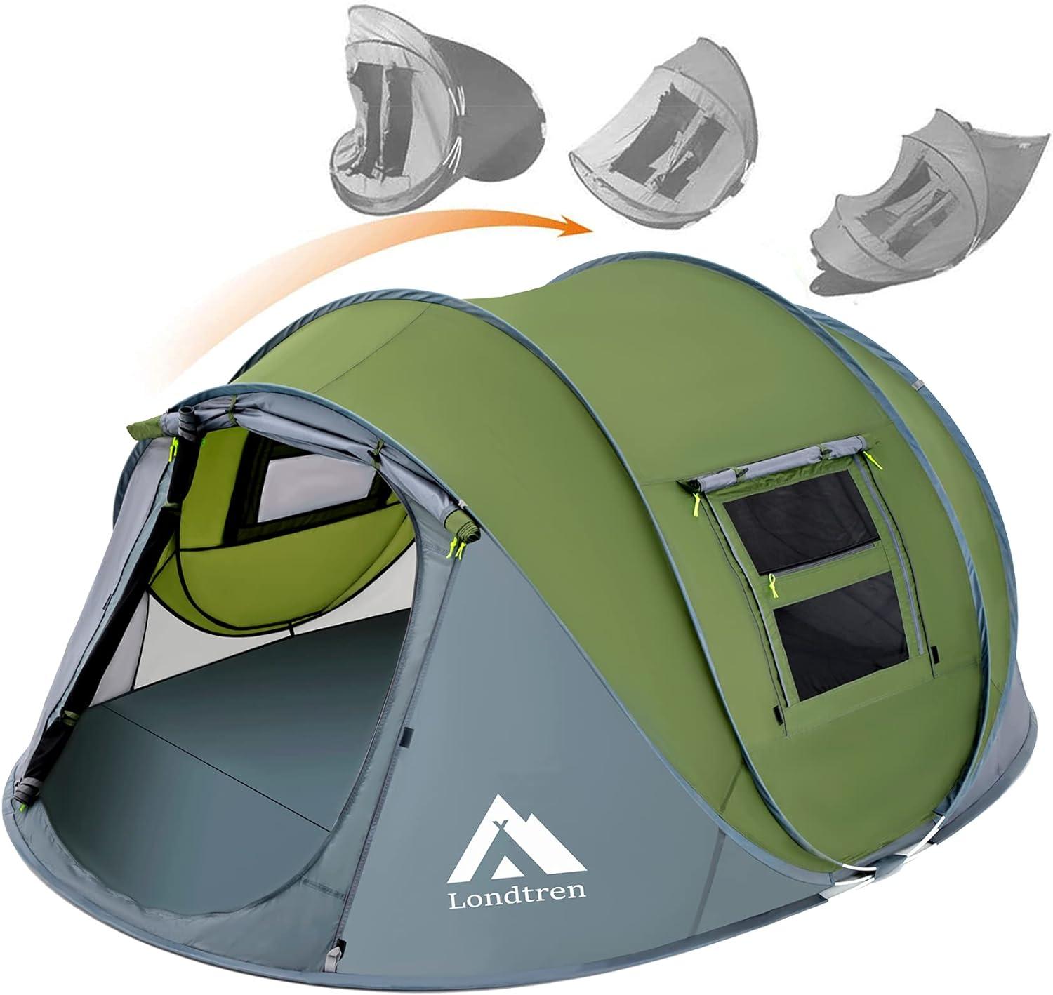 4-Person Tent Showdown: Quick Setup for Camping Adventures