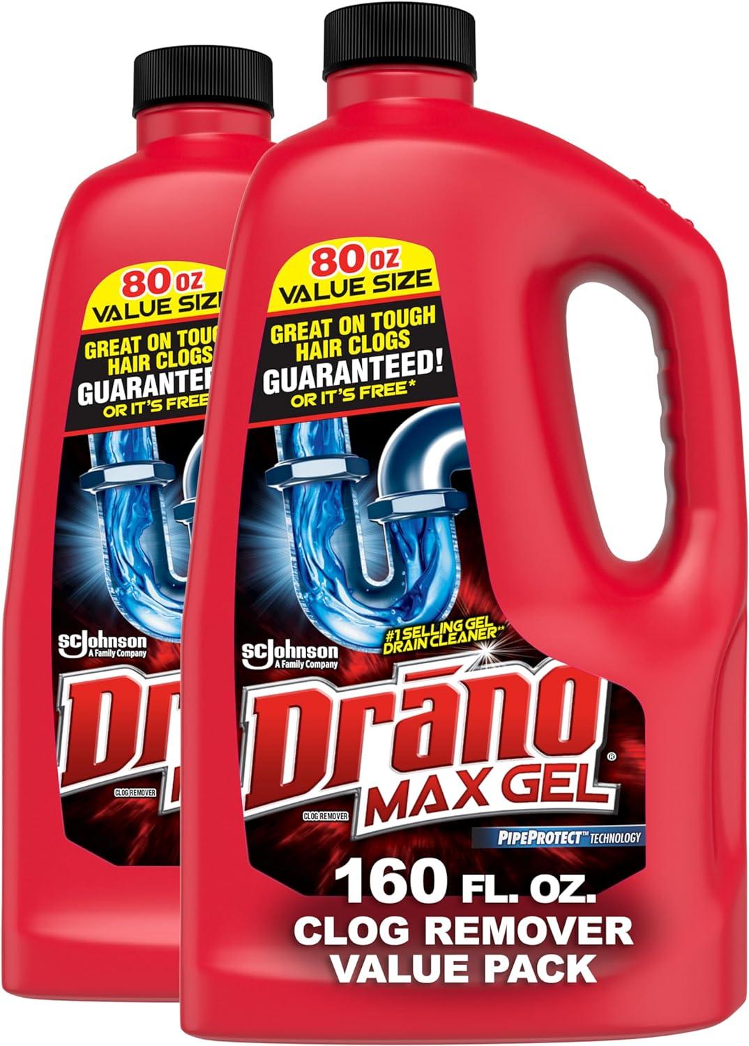 Drano Max Gel Showdown: Unclogging Your Shower's Worst Nightmares