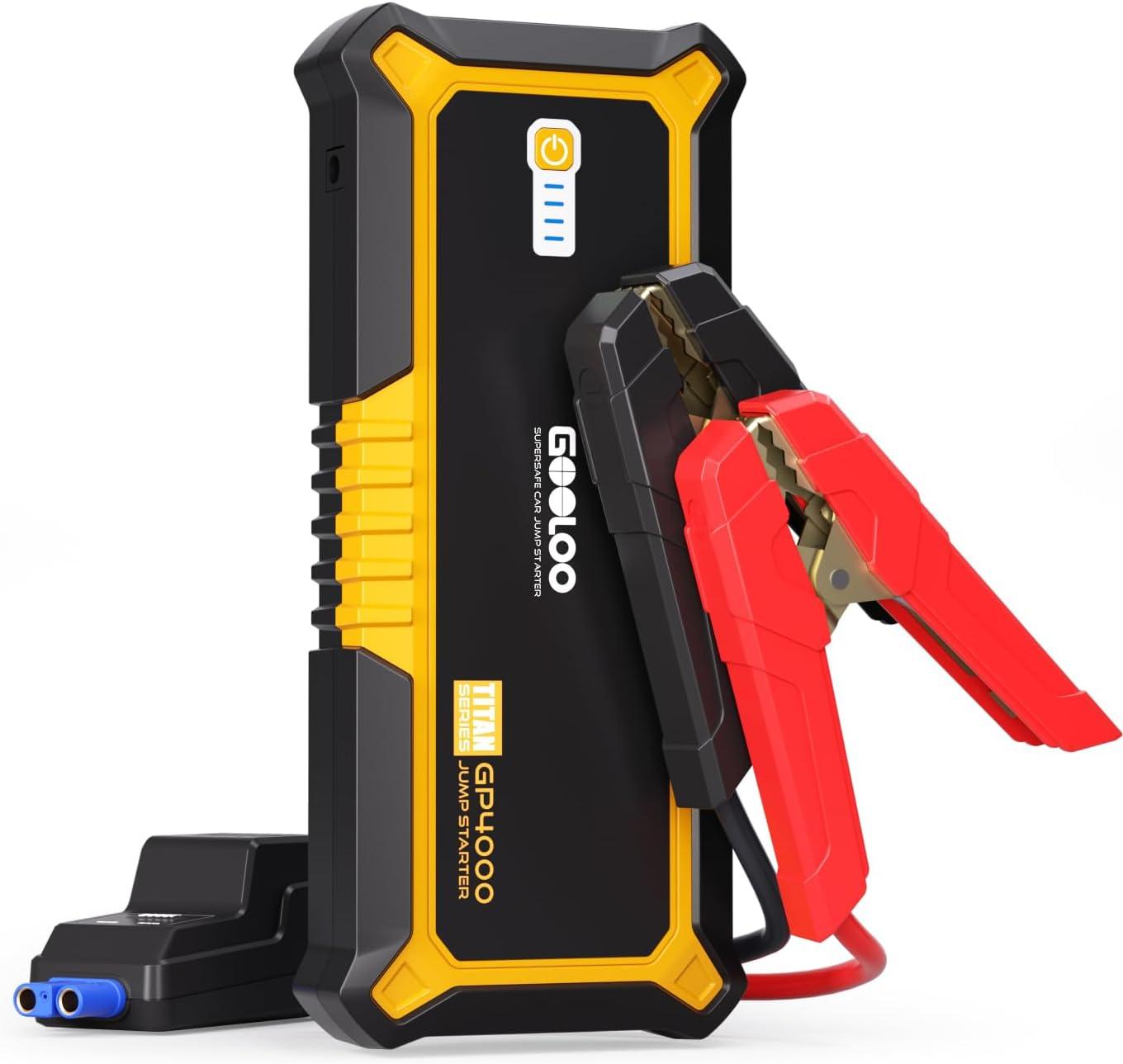 GOOLOO GP4000 vs. Regular Jump Starters: Shocking Power!