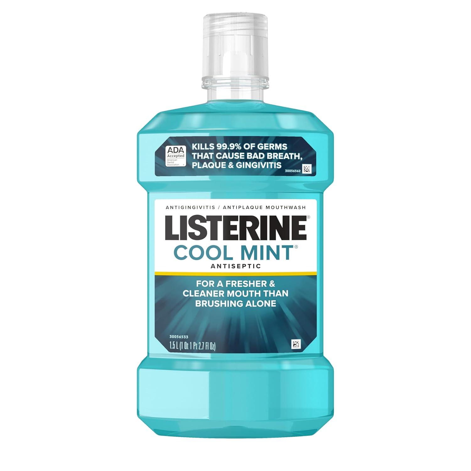 Herbal Rinse Showdown: Listerine Cool Mint vs. Natural Options