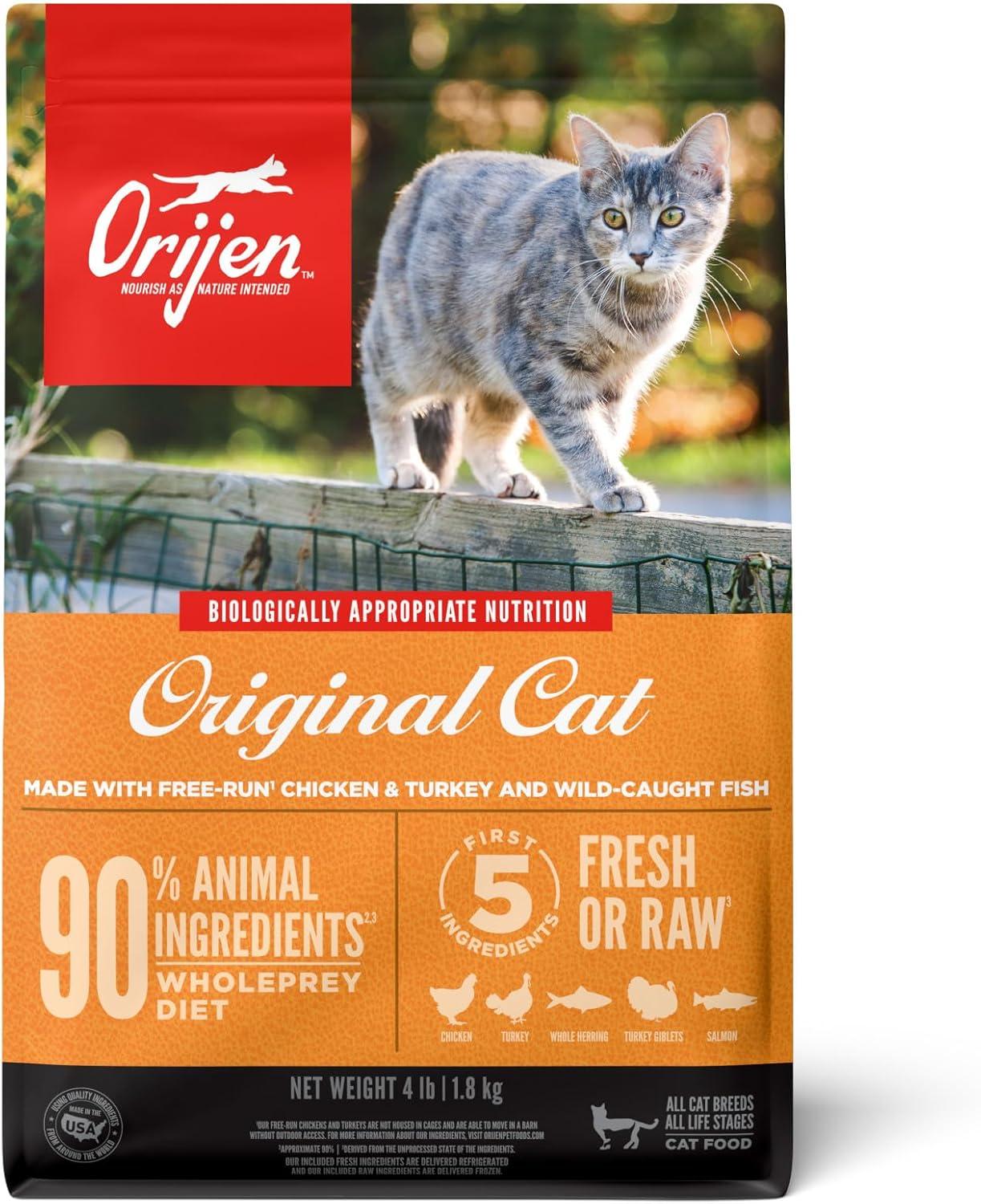 ORIJEN's Grain-Free Cat Food: A Surprising Nutritional Showdown